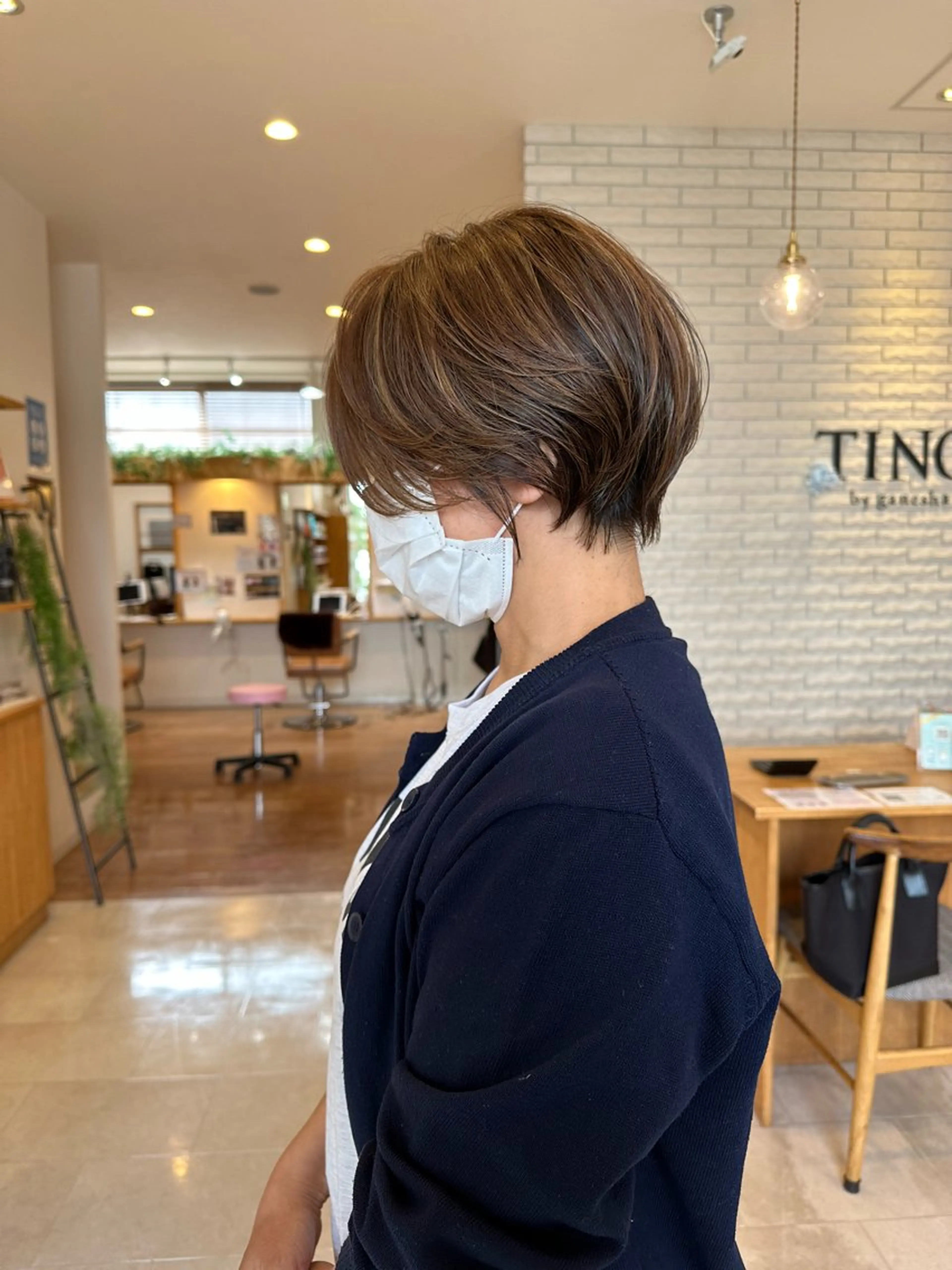 ショート 寺田 七海のヘアスタイル