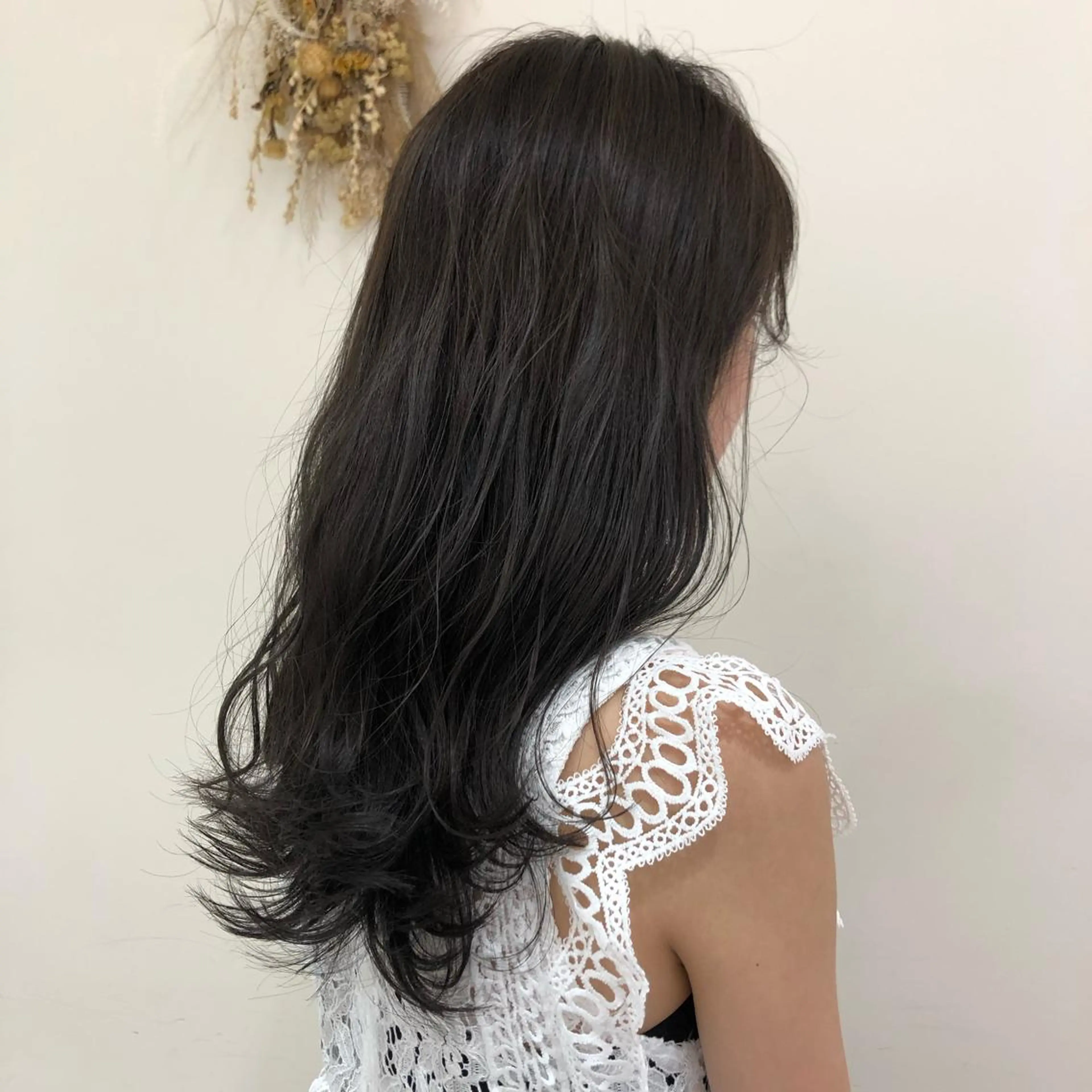 ロング カラー ブルーカラー ブルージュ LIEN HAIR【リアンヘアー】所属・【髪質改善】 梅田　聡のヘアスタイル