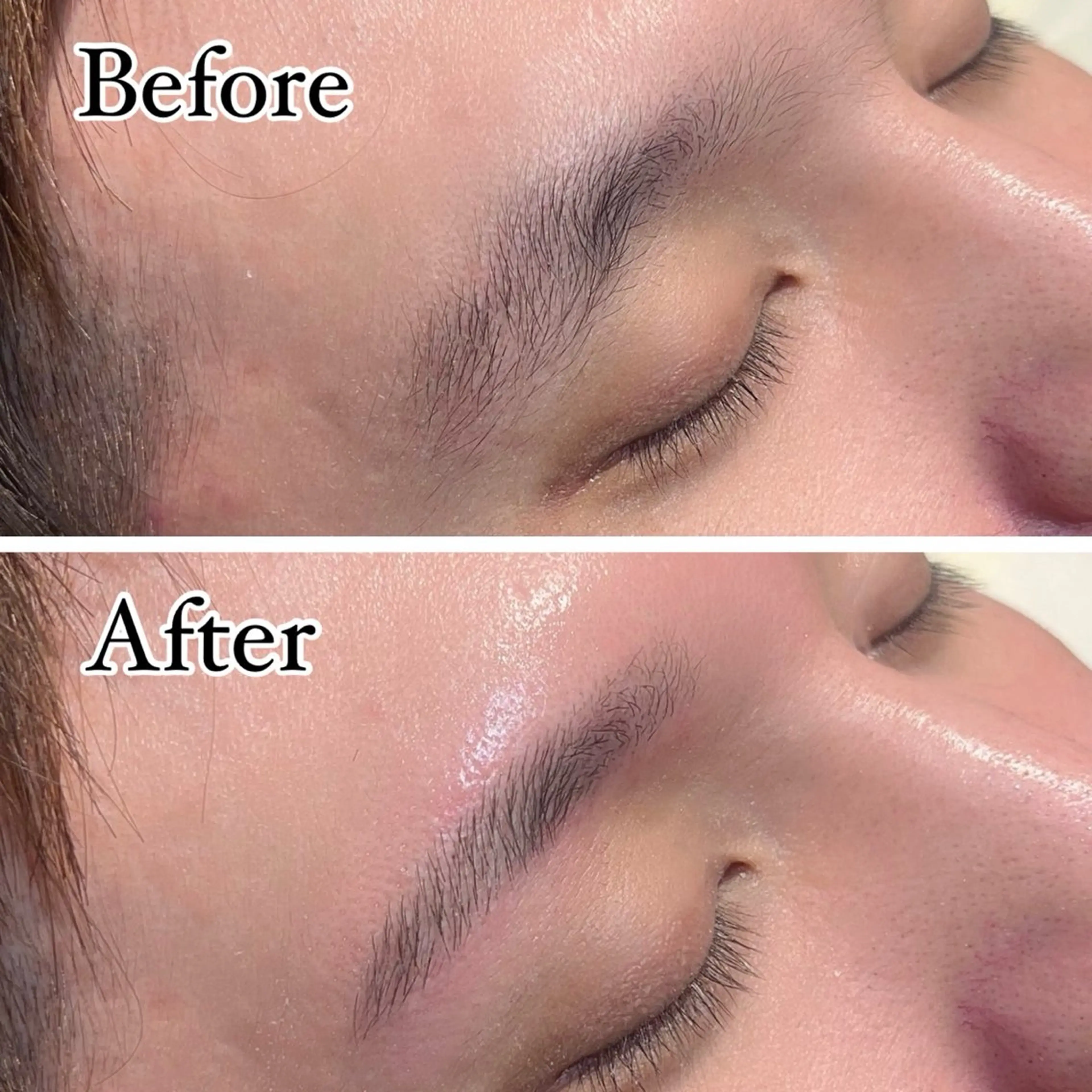 アイブロウ ワックス脱毛 📍blossom 東中野／ユメミ🤎のヘアスタイル