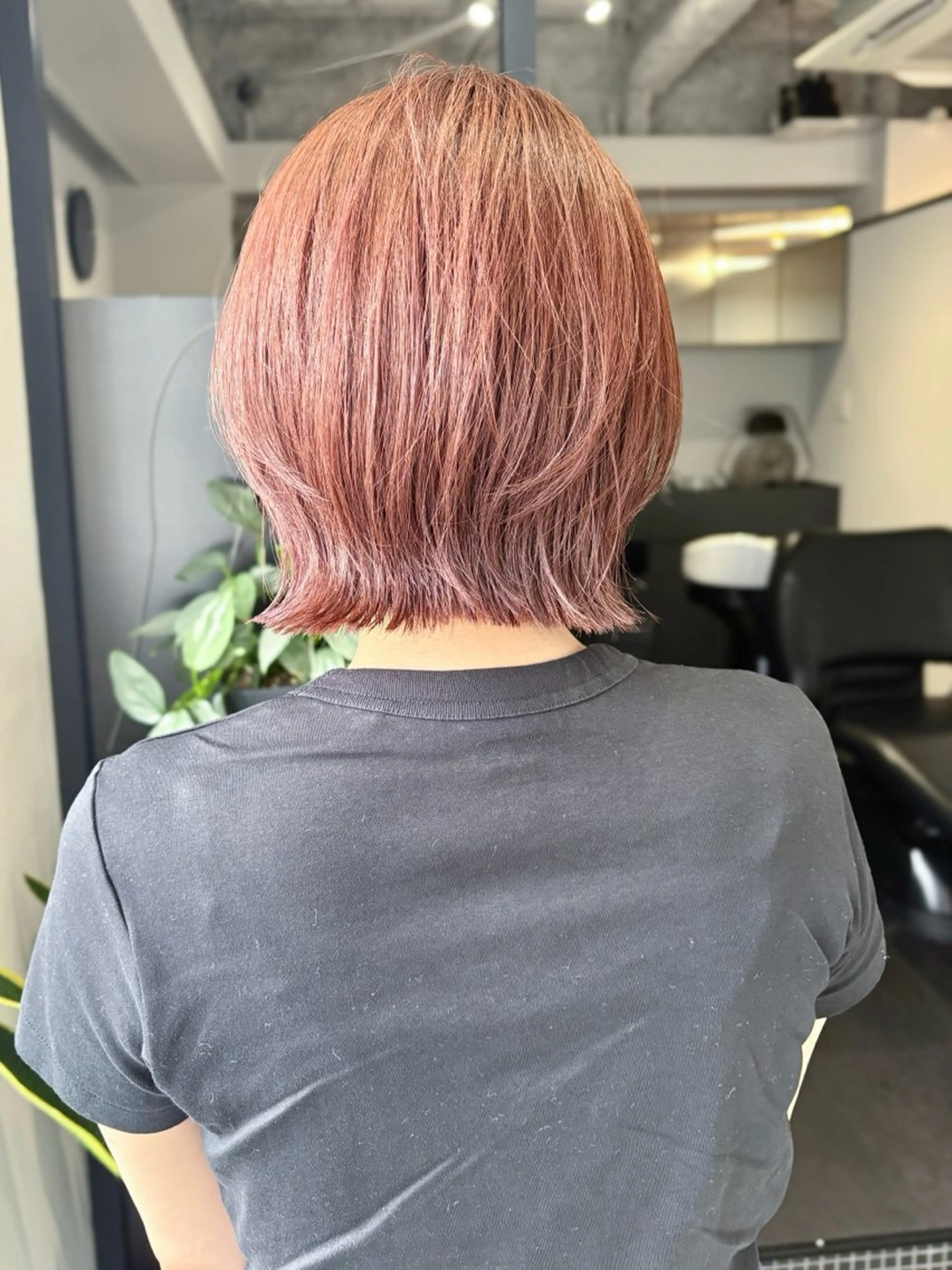 ショート カラー ボブレイヤー ボブ くびれヘア 髪質改善 レイヤーカット カット ヘアカラー トリートメント ボブ/レイヤー/ メンズ/池澤慎人のヘアスタイル