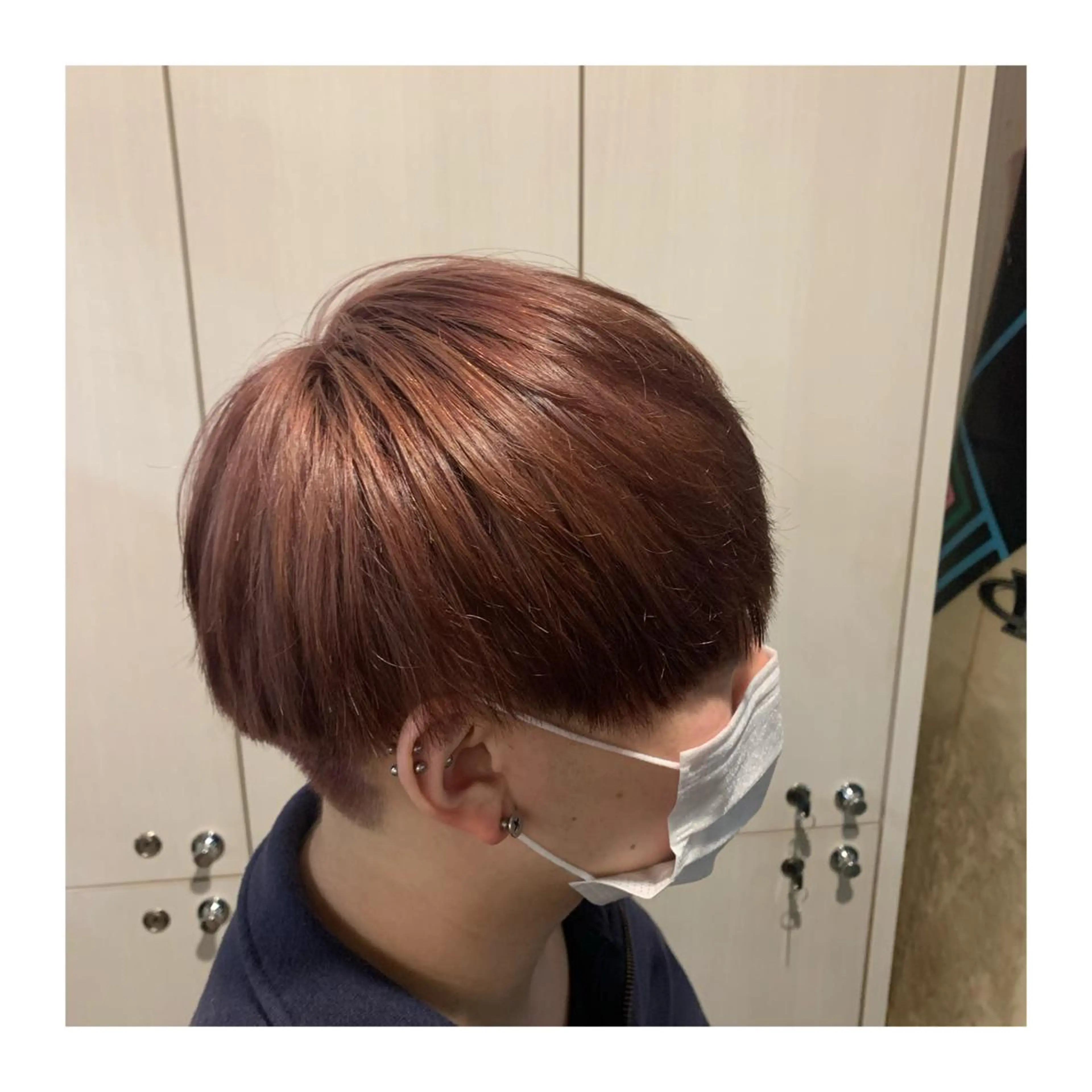 カラー メンズ カット ヘアカラー あべ ゆうかのヘアスタイル