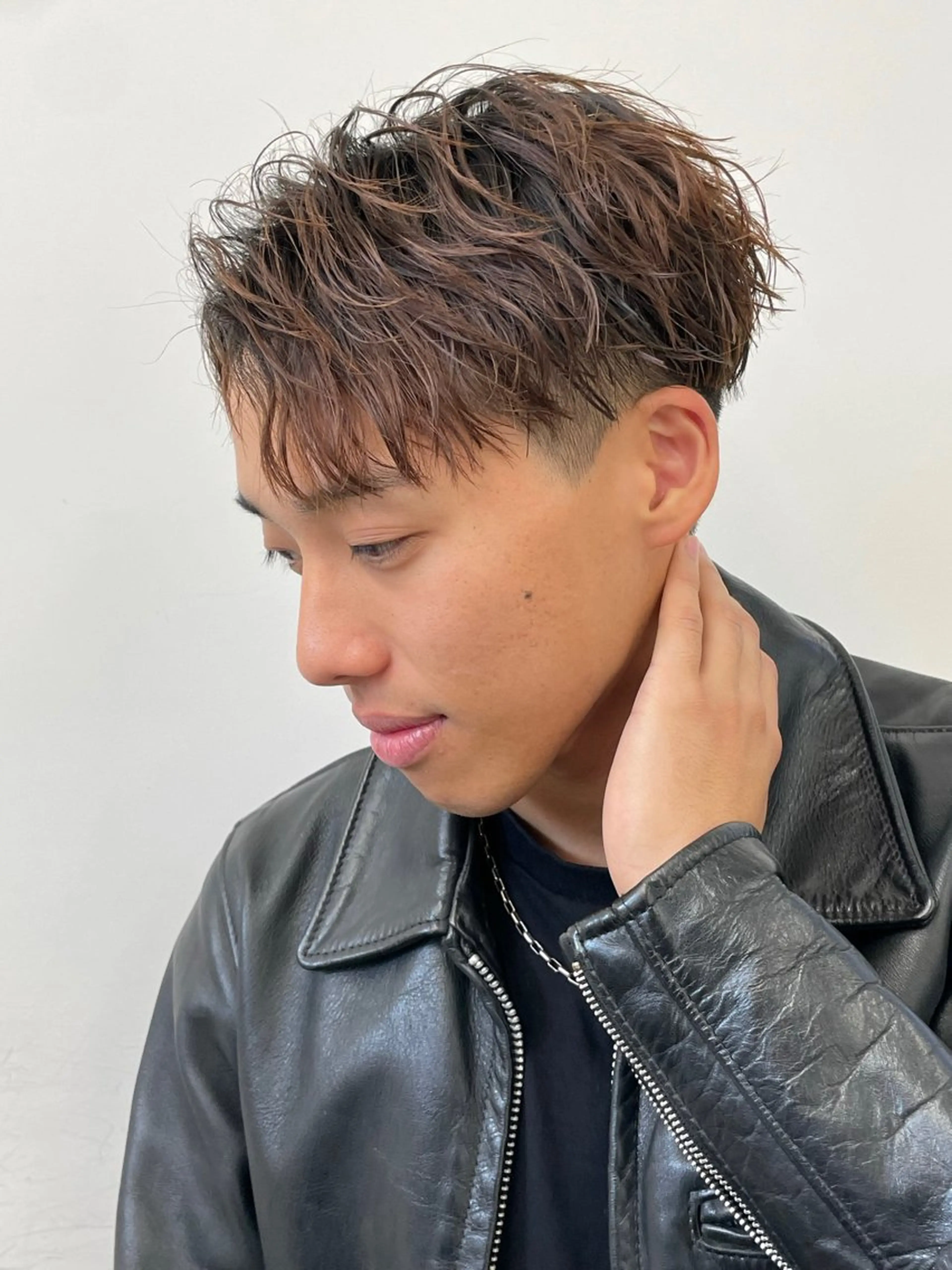 ショート カラー パーマ ヘアアレンジ メンズ カット パーマ トリートメント 亀井隆汰/メンズ専門 パーマ特化美容師のヘアスタイル
