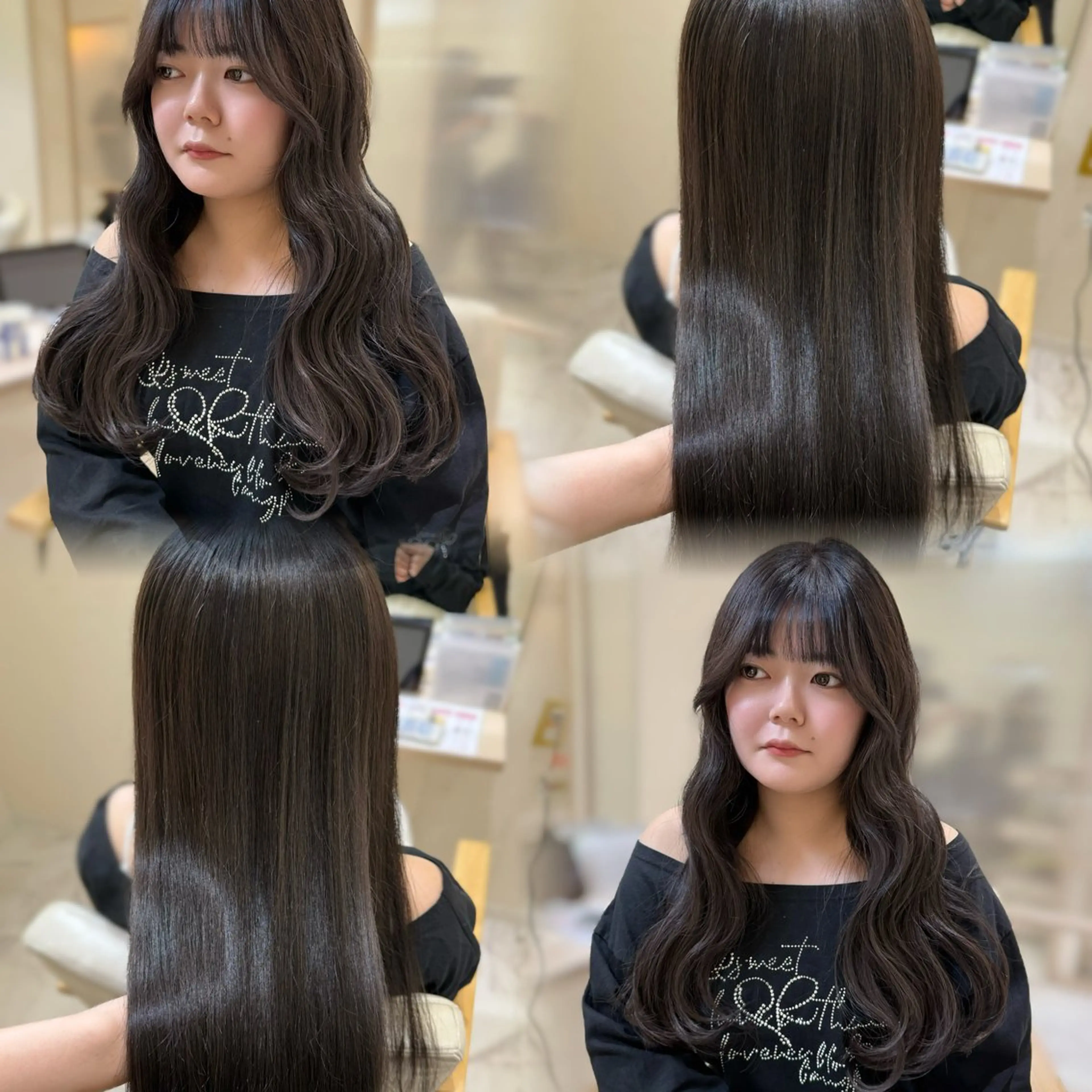 ロング カット ヘアカラー トリートメント Zina 熊本店 ワンホン/Juranのヘアスタイル