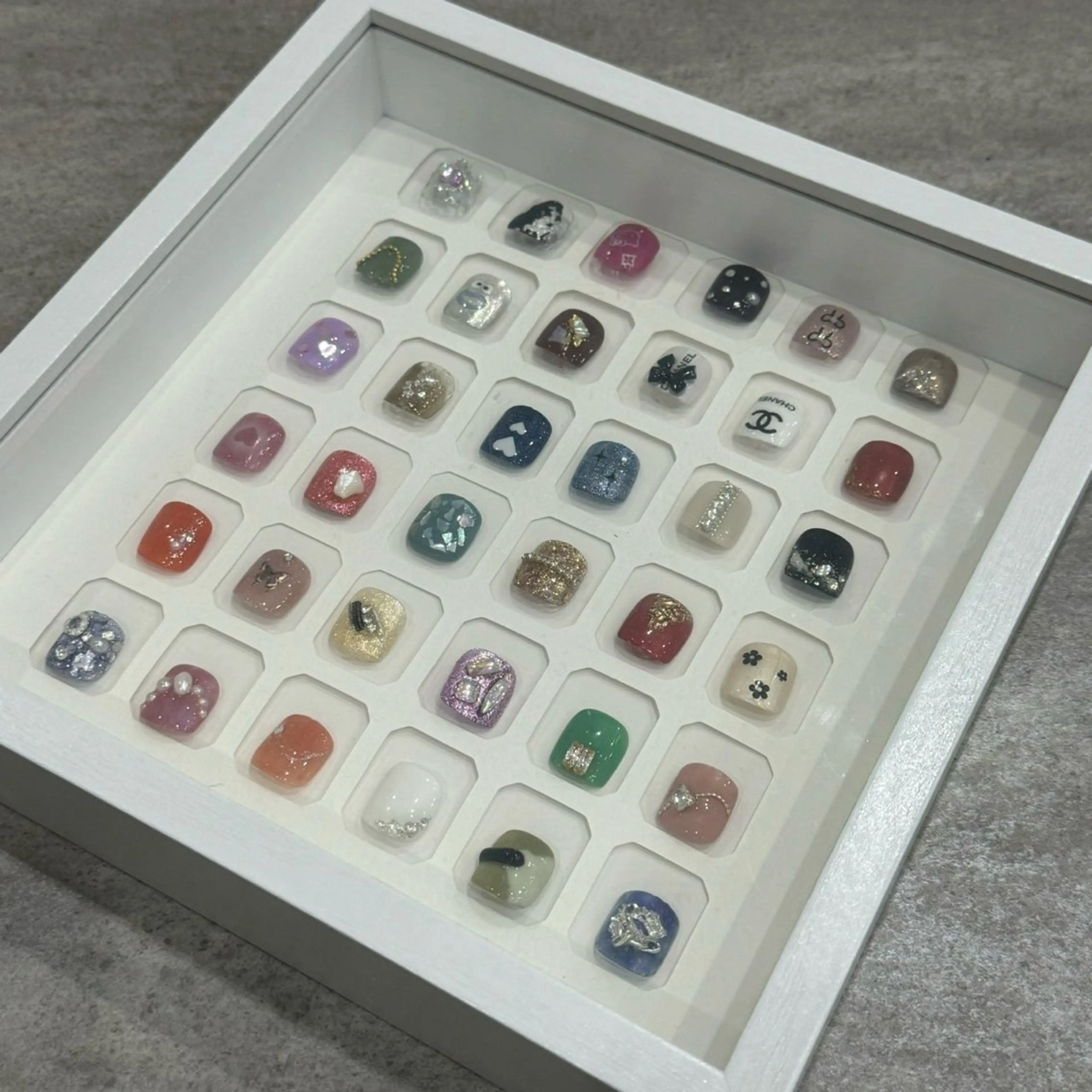 ネイル アートネイル フットネイル フットネイル You&Me Miyuのネイルデザイン