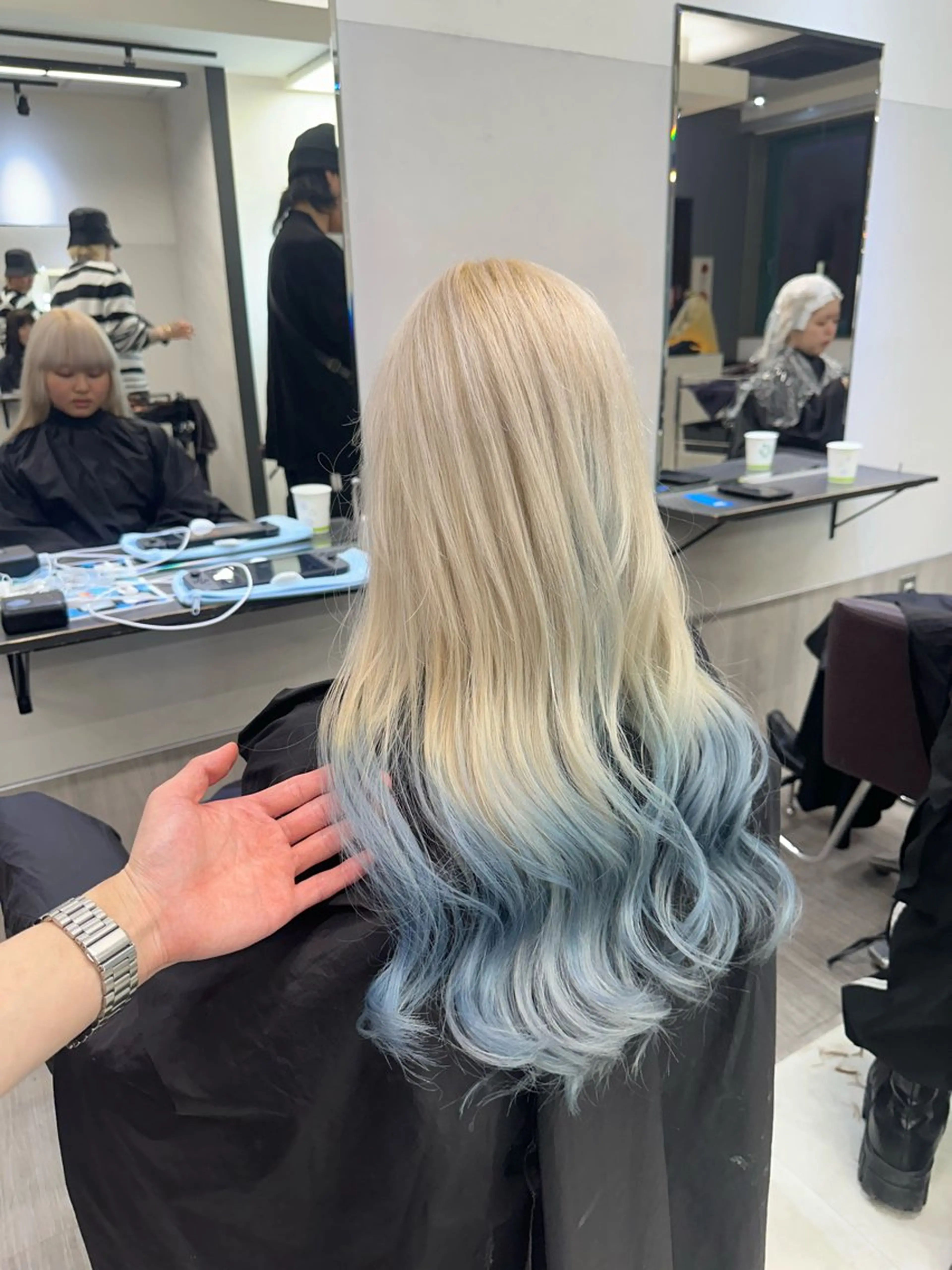 セミロング カラー カット ヘアカラー トリートメント JILL/鶴岡 和幸/天神のヘアスタイル