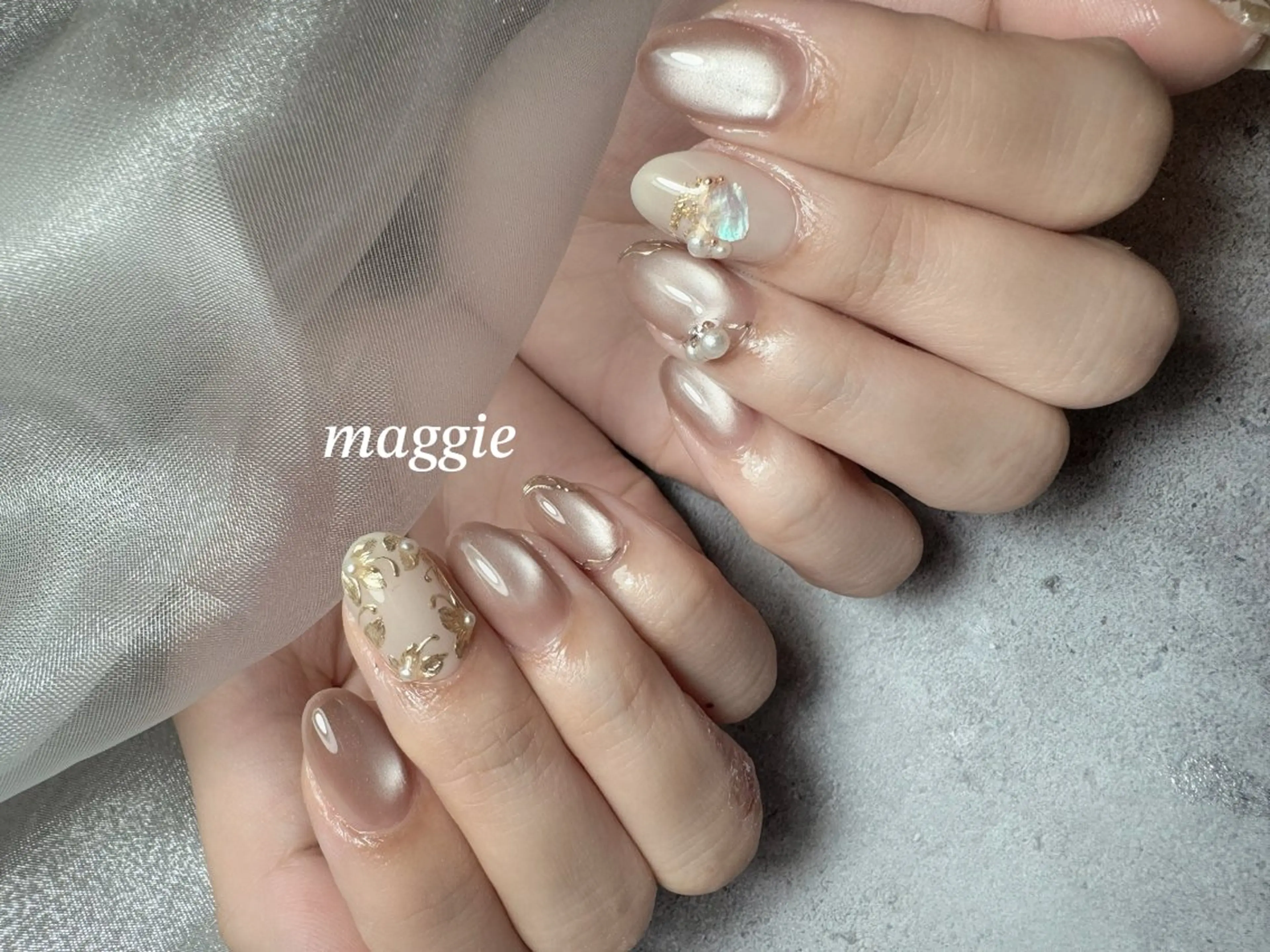 ネイル maggienail所属・Maggie Nagisaのネイルデザイン