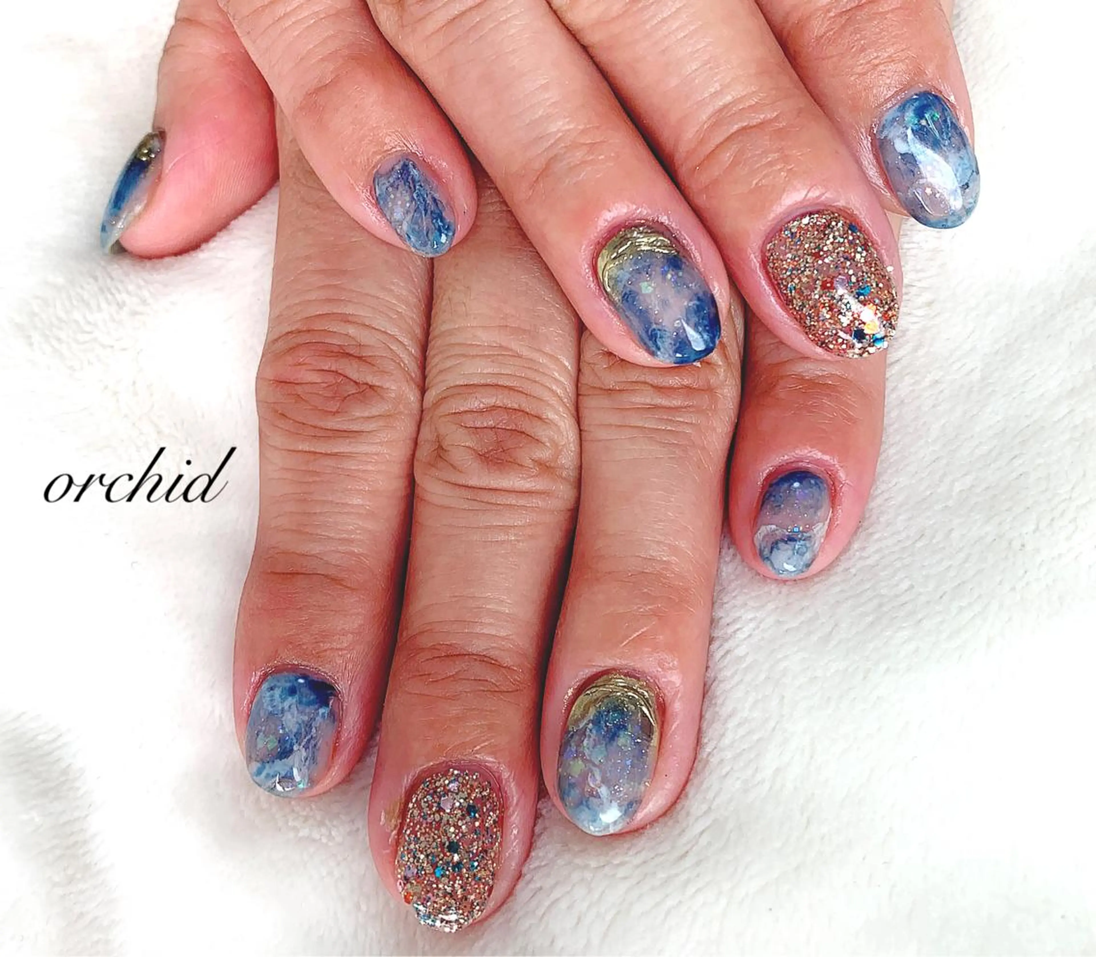 ネイル orchid ♡オーキッドのネイルデザイン