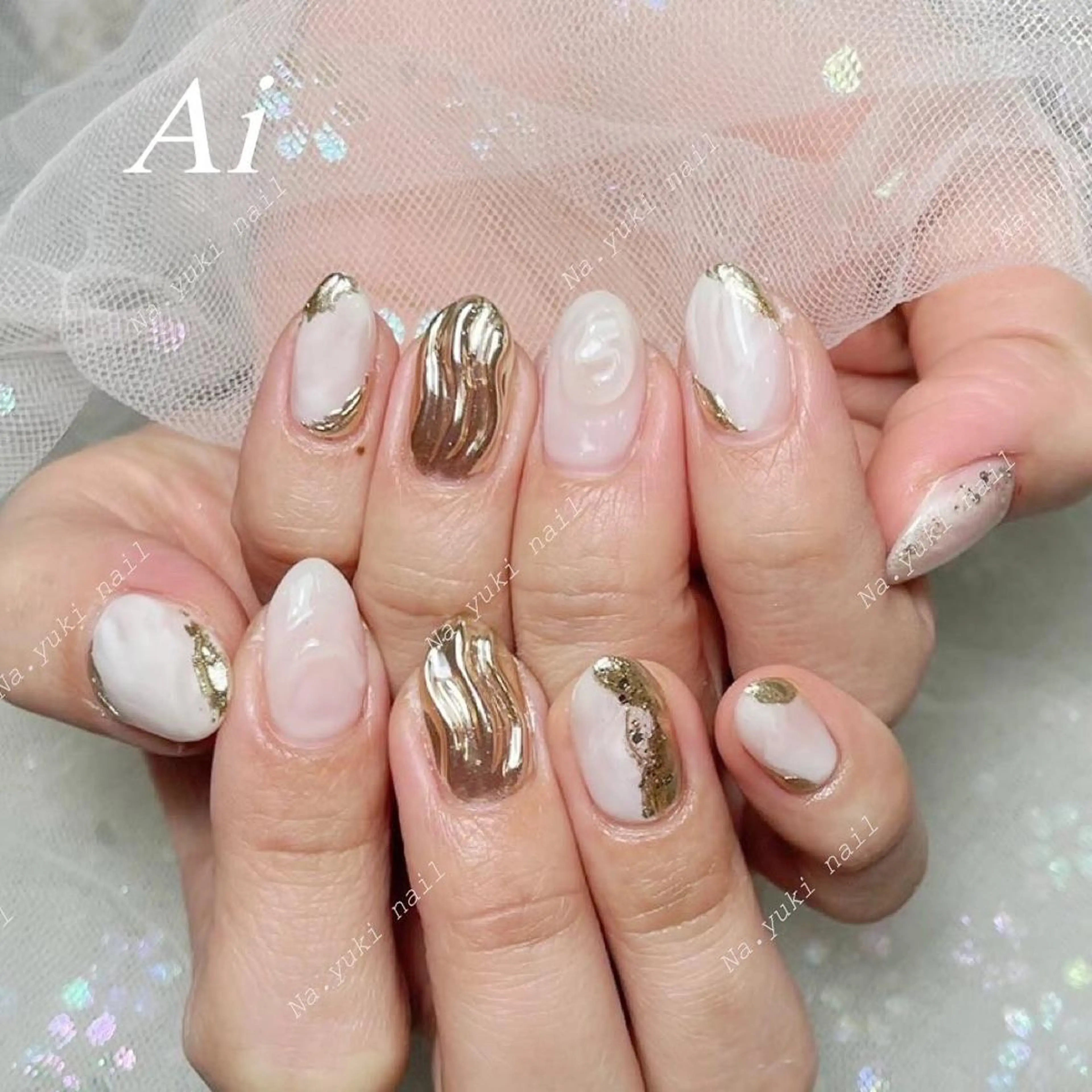 ネイル ハンドネイル ハンドケア YUKI 💗 渋谷店のネイルデザイン