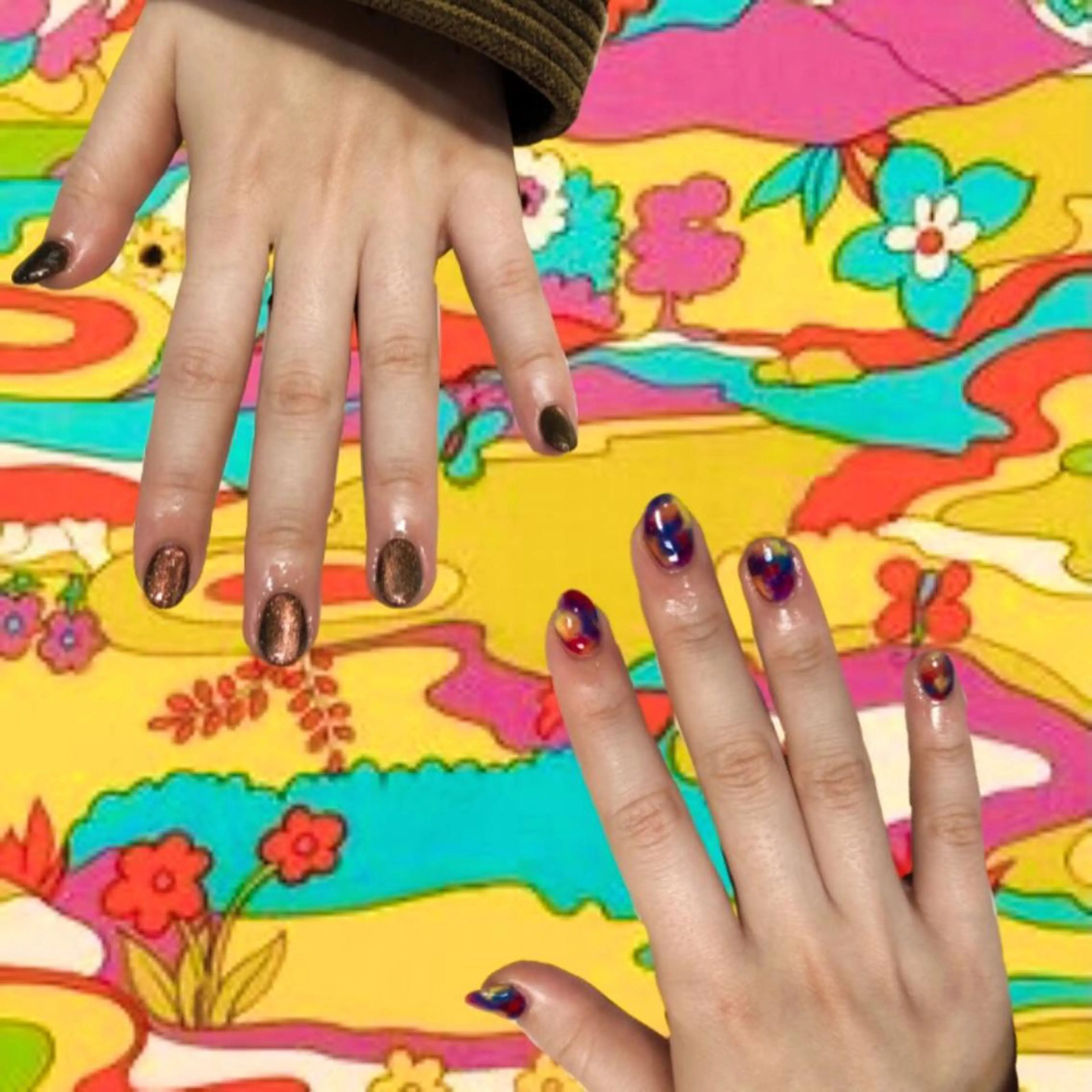 ネイル ハンドネイル 新井 ひなののネイルデザイン