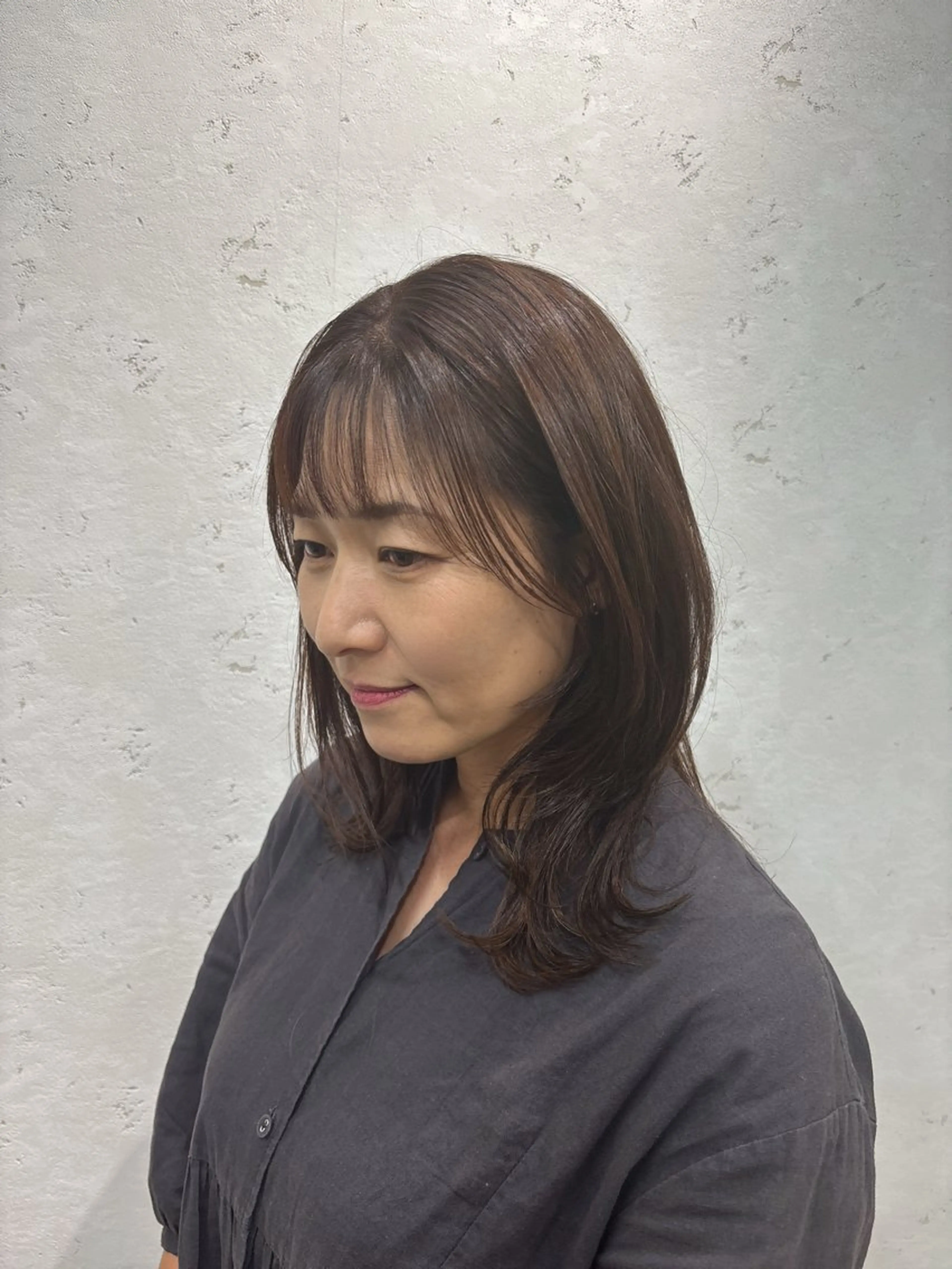 カラー ブラウンカラー ピンクカラー Lily emo はるかのヘアスタイル