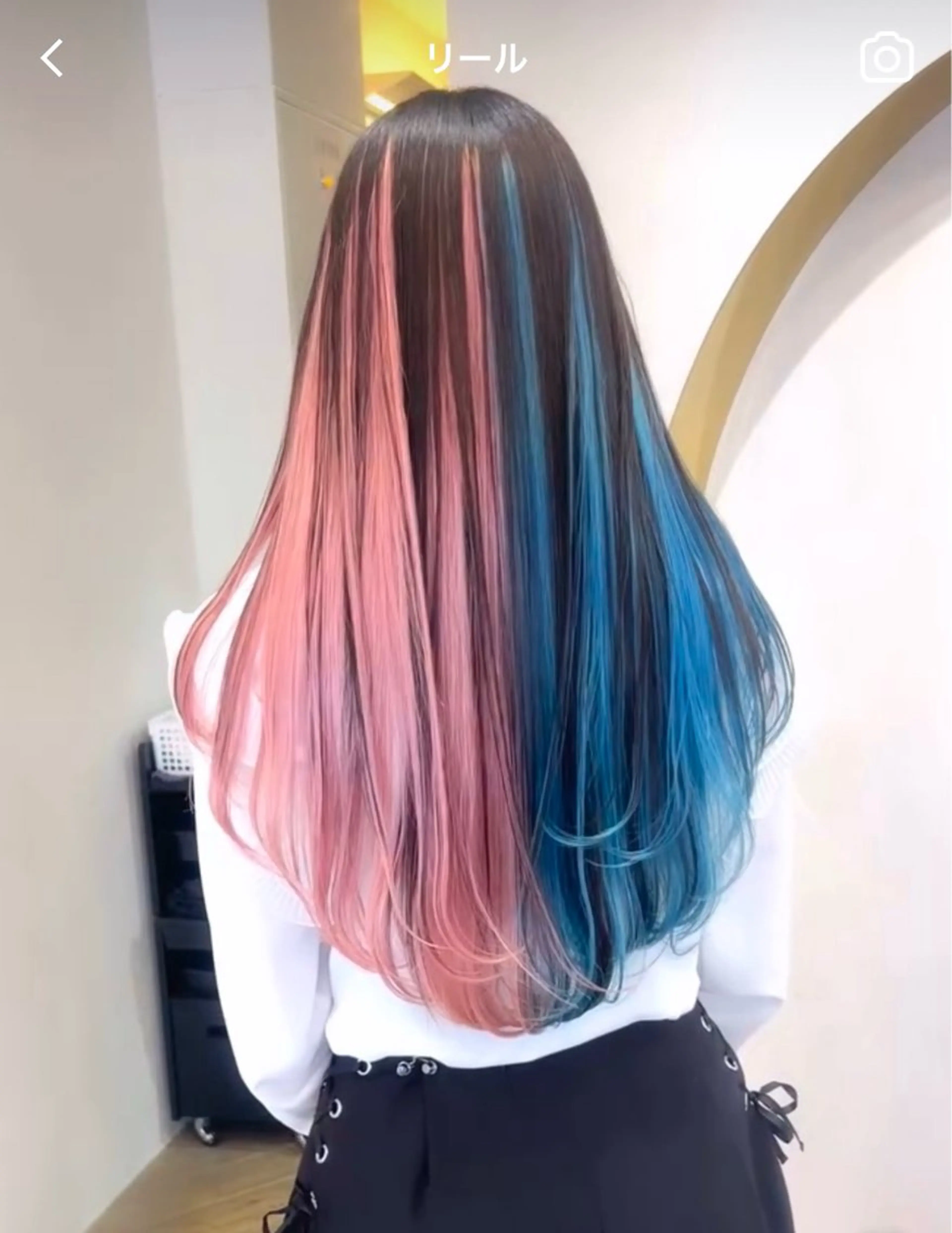 カラー ツートーンカラー ヘアカラー FORT/ AIRIのヘアスタイル