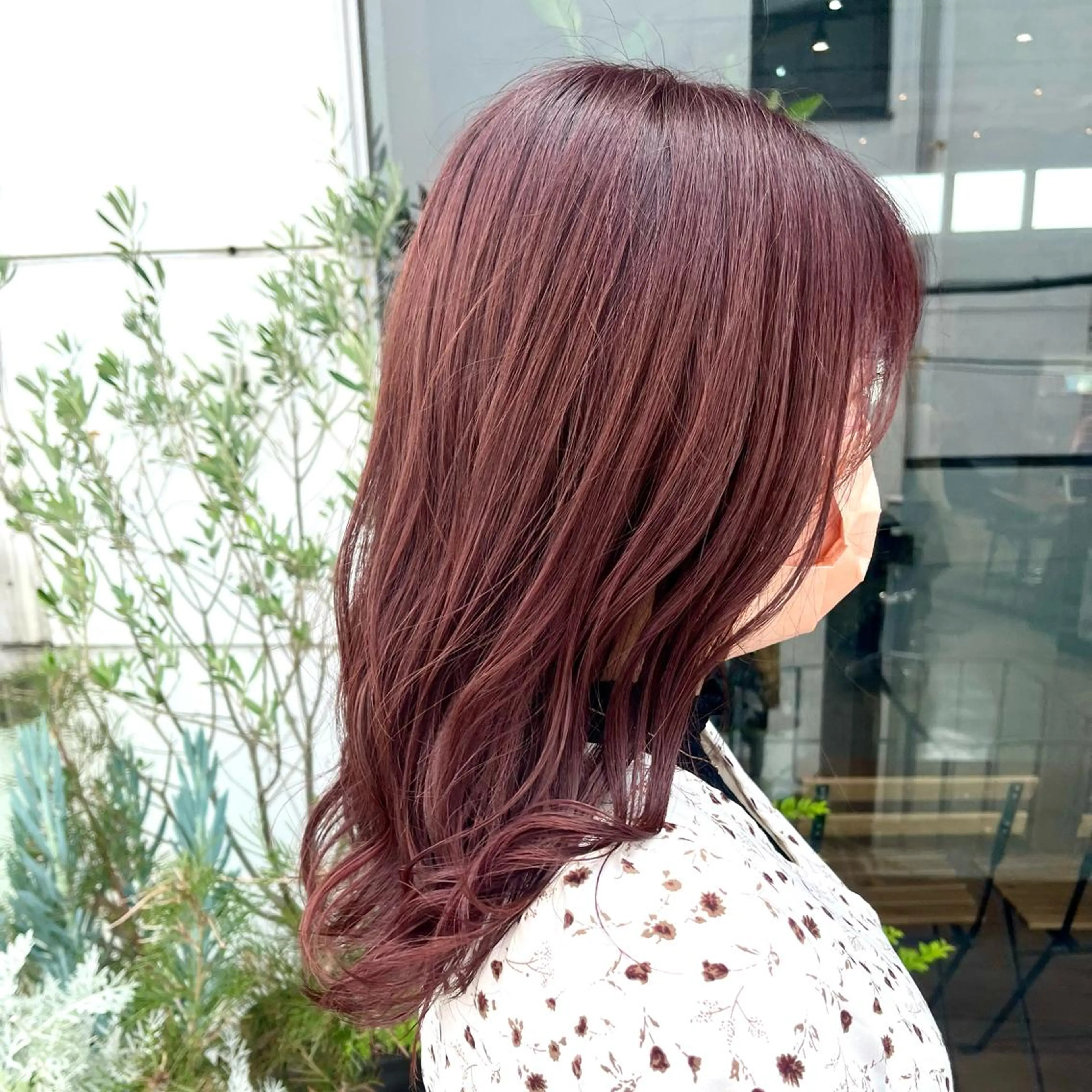 ロング カラー ヘアカラー トリートメント うるツヤハイトーン✨ /西川郁巳のヘアスタイル