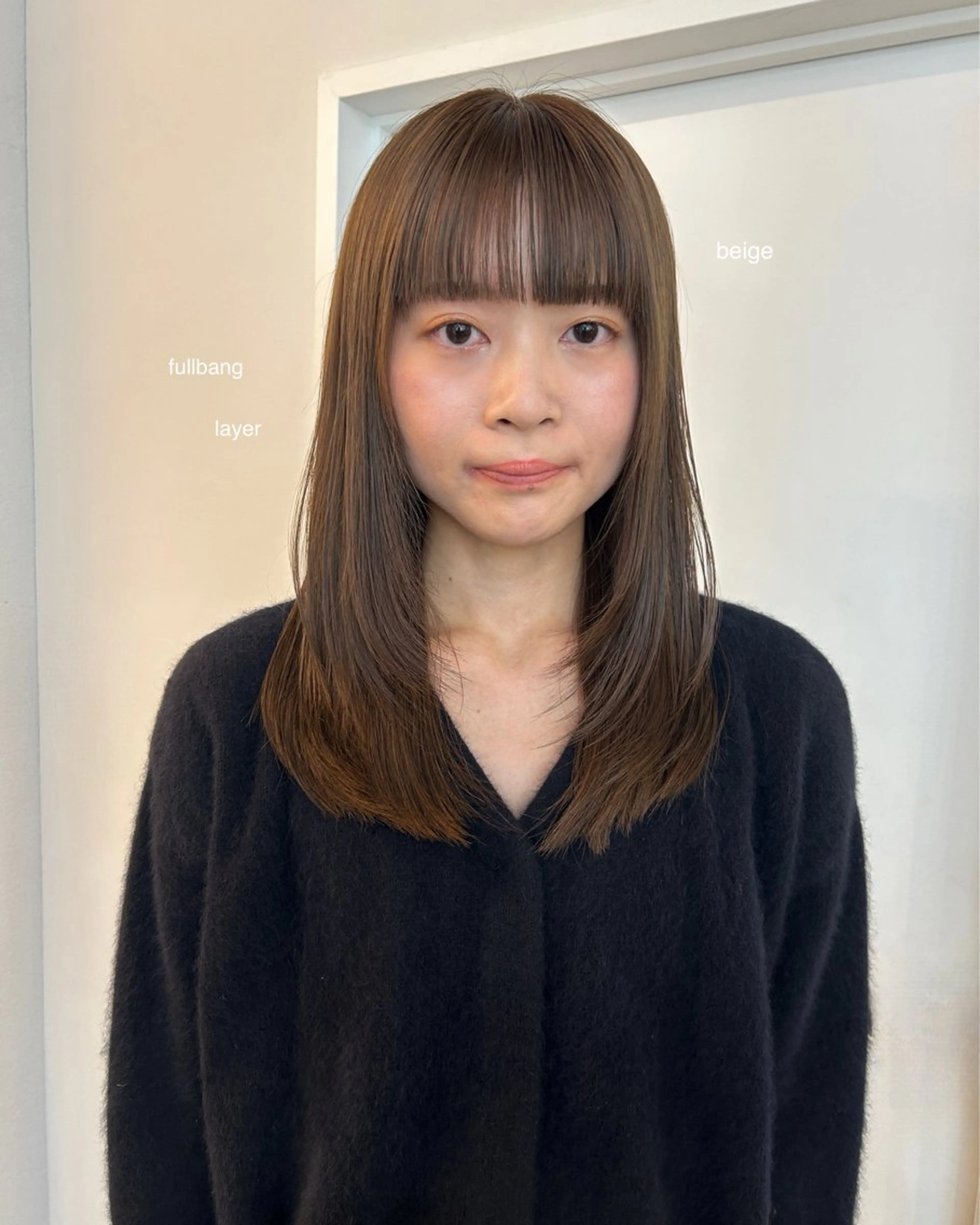 ロング レイヤーカット/ 透明感カラーmikuのヘアスタイル