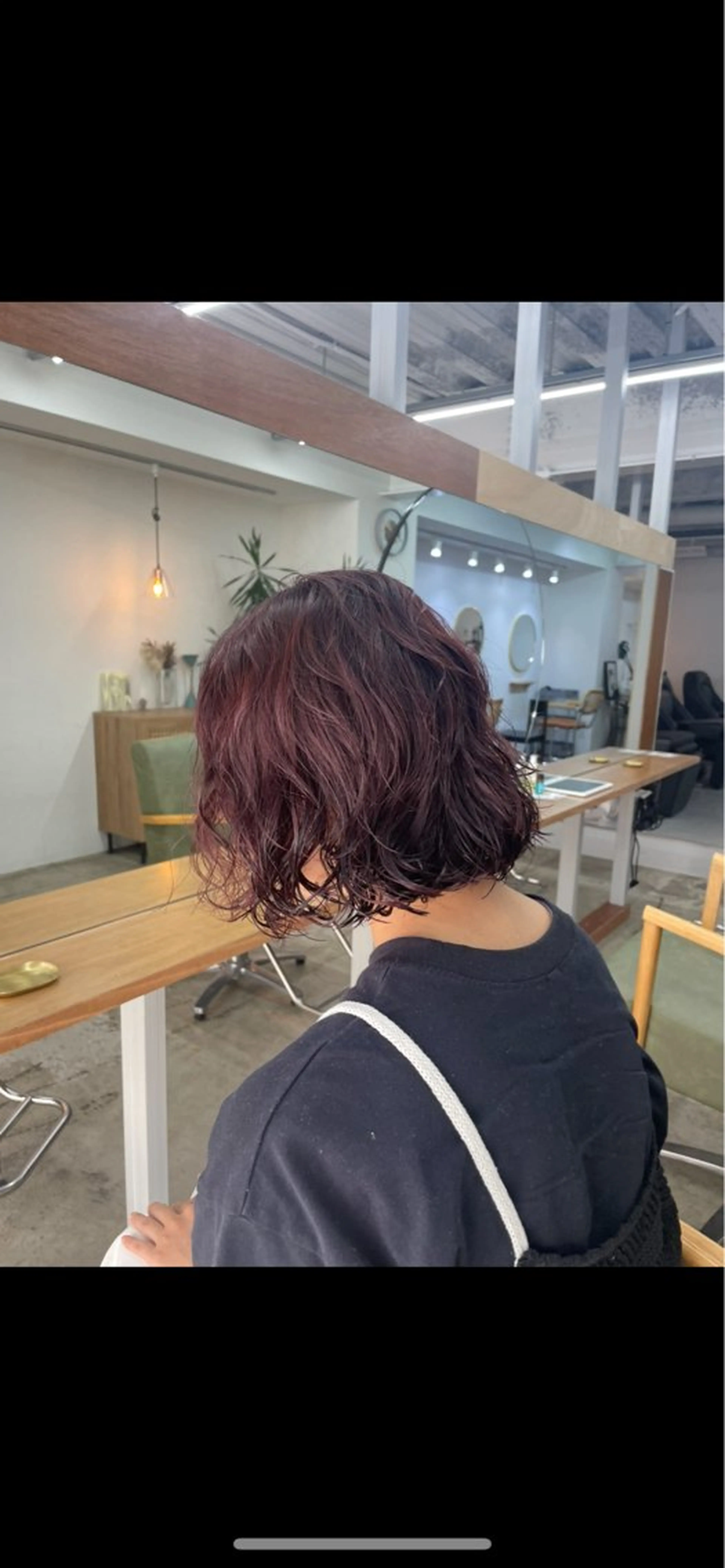 カラー パーマ 古松佳々里 ボブパーマ暖色カラーのその他イメージ