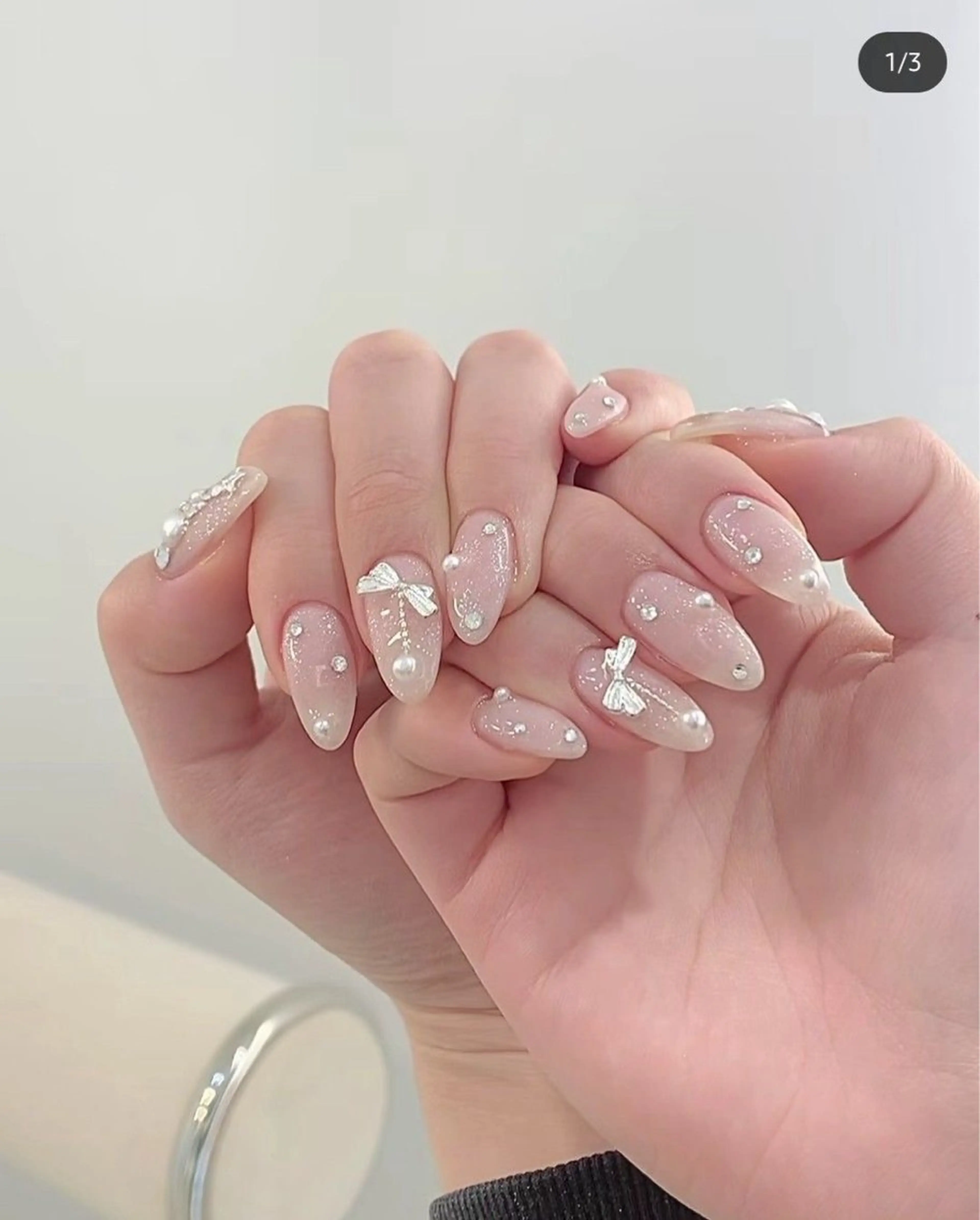 ネイル 韓国ネイル 持ち込み 冬ネイル Nihonthy Nail 新宿所属・Nihonthy Nail 新宿のネイルデザイン