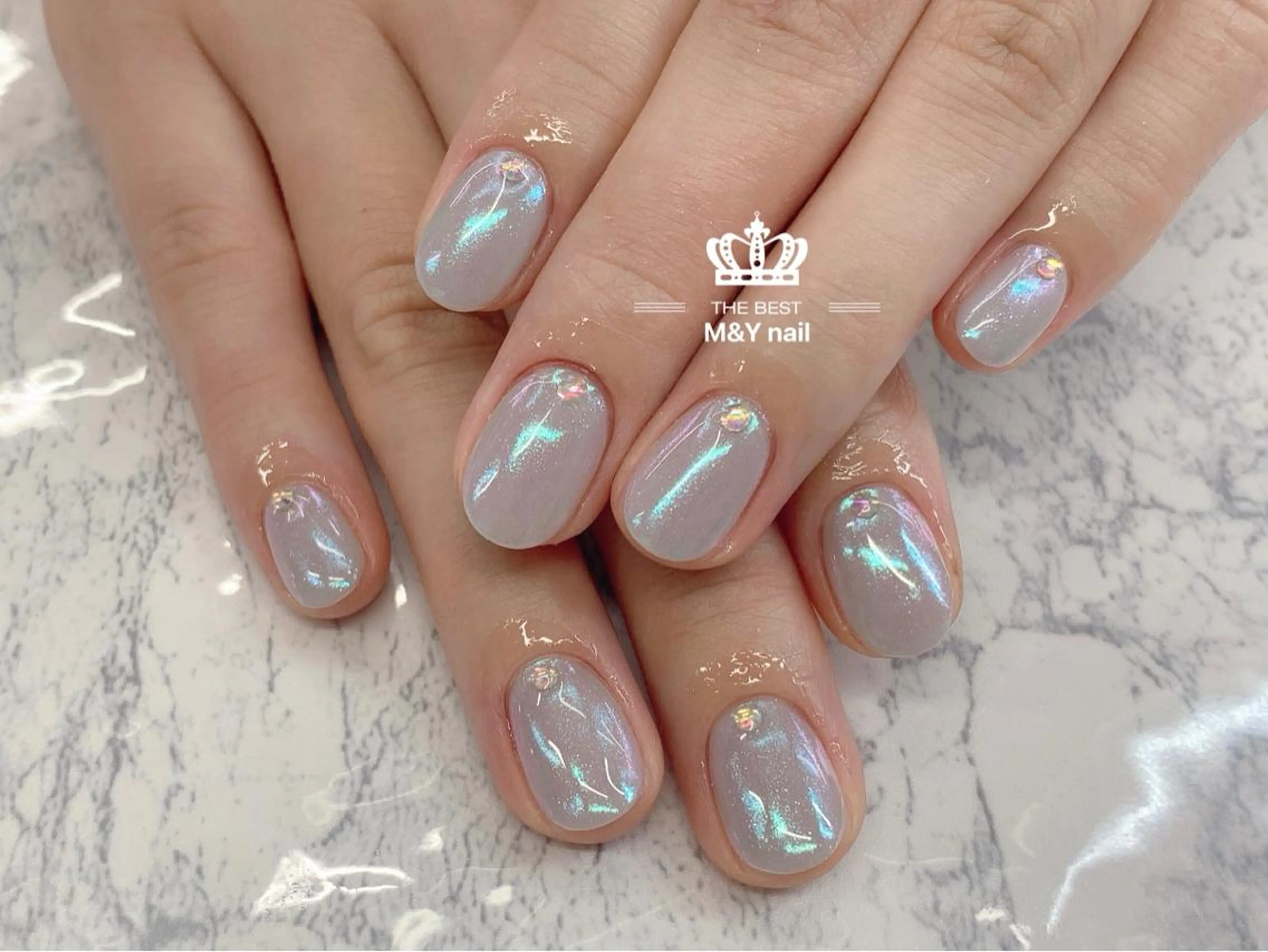 ネイル ミラーネイル ハンドネイル ハンドケア M&Y NailSalonのネイルデザイン