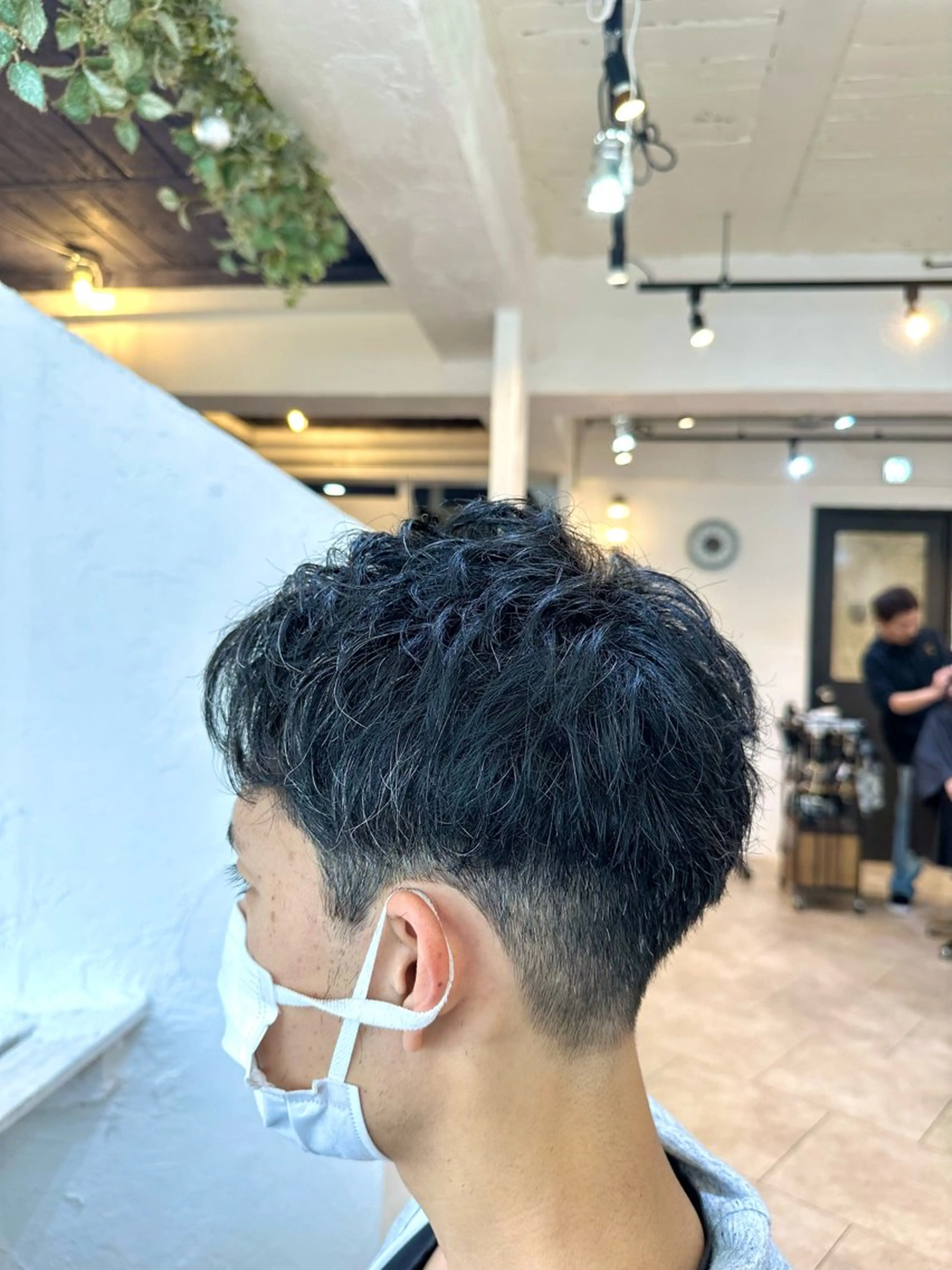 メンズ スパイキー/ ピンパーマ/緑川雄也のヘアスタイル