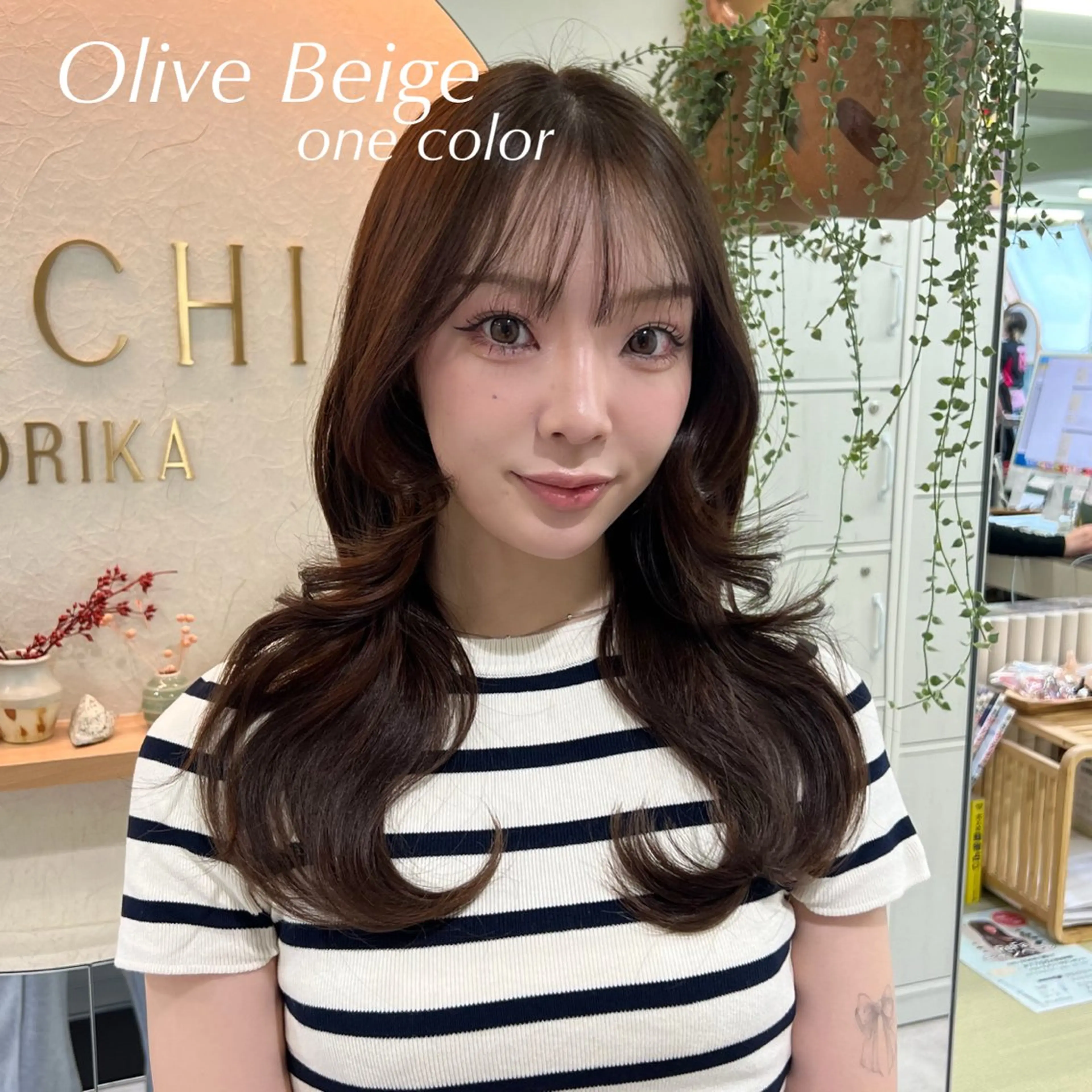 【ミニモ限定価格🎀🫧】トステア髪質再生カラー＋前髪カットの写真