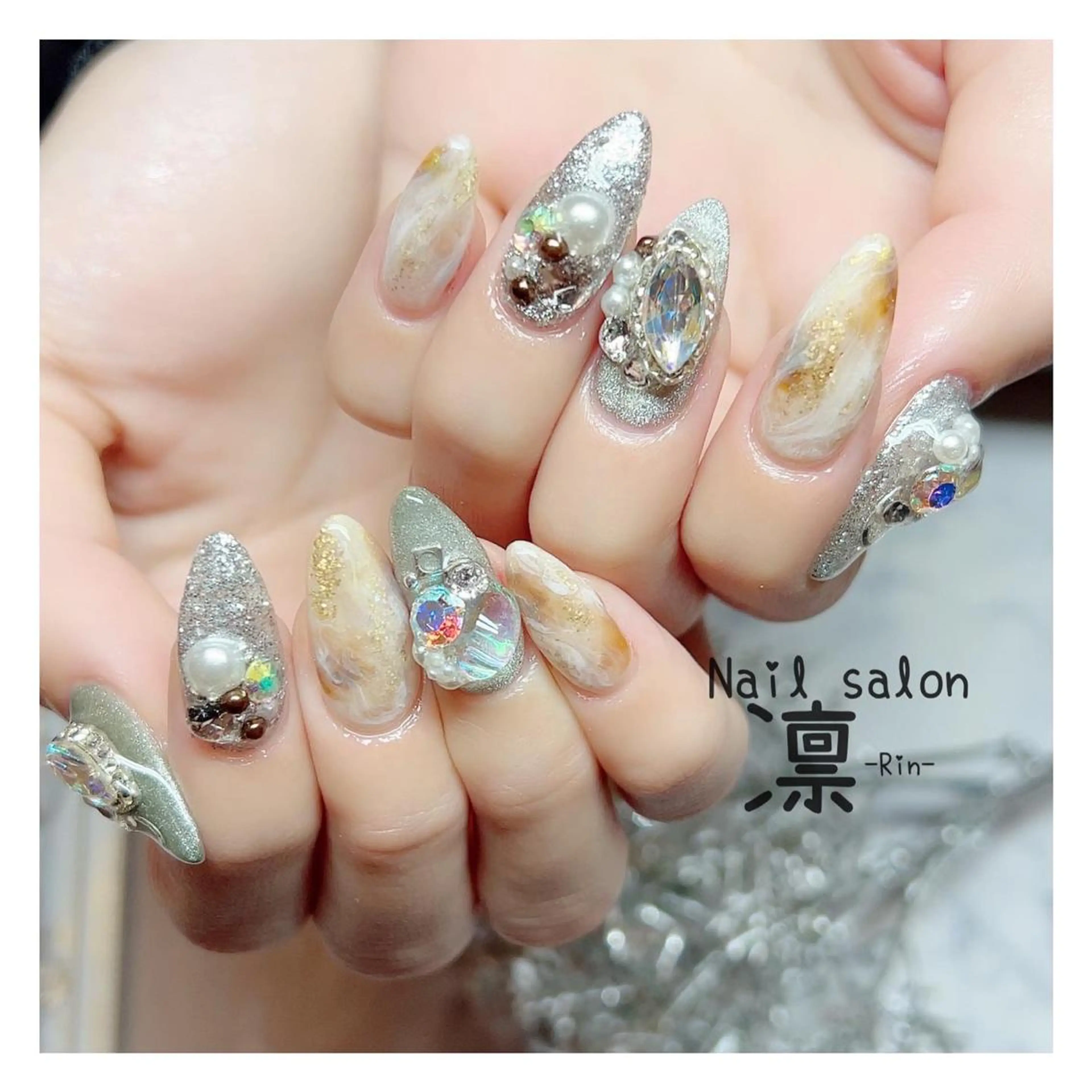 ネイル ジェルネイル private salon凛のネイルデザイン