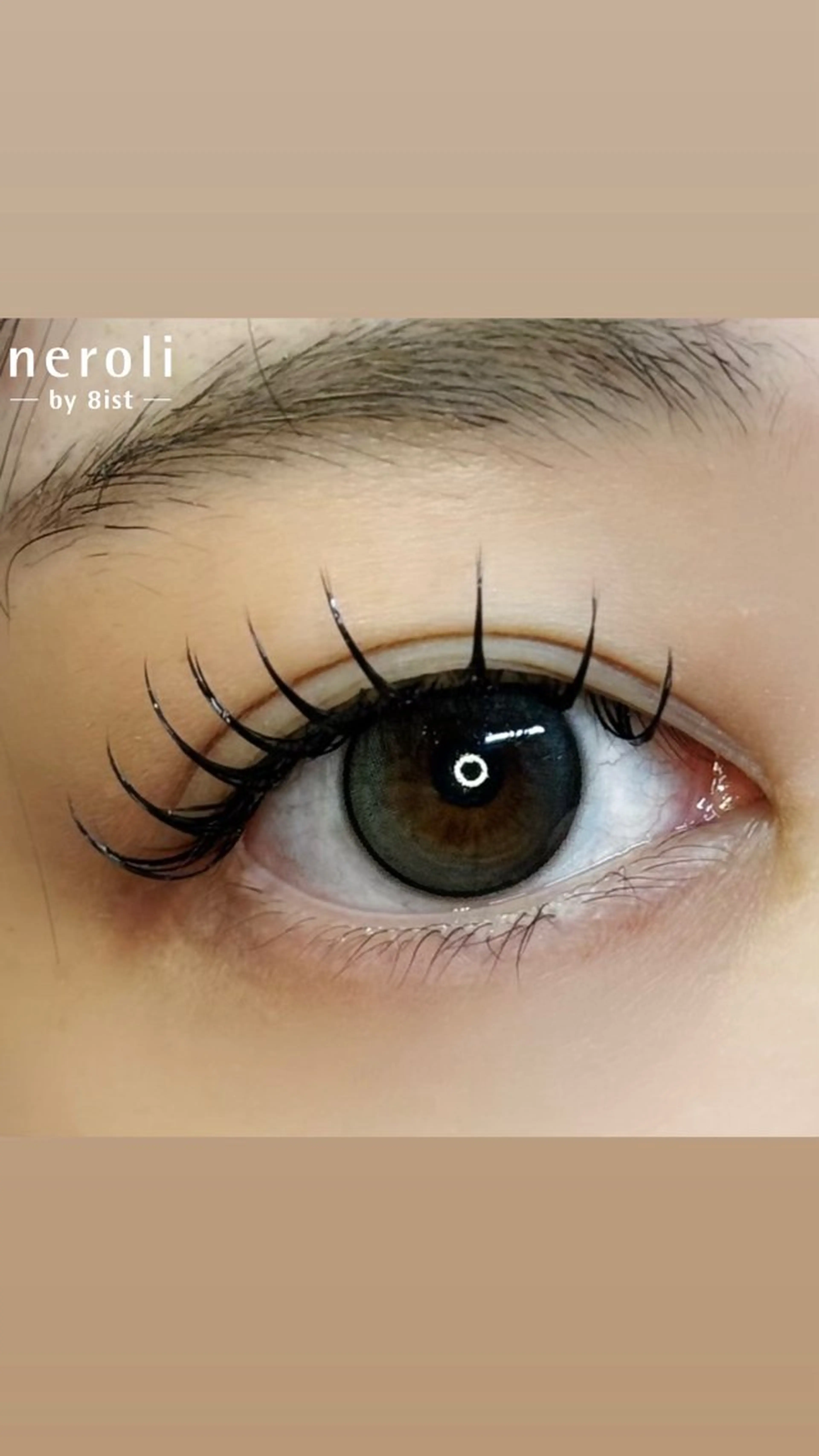 マツエク・マツパ セーブル neroli❁ satoのマツエク・マツパデザイン