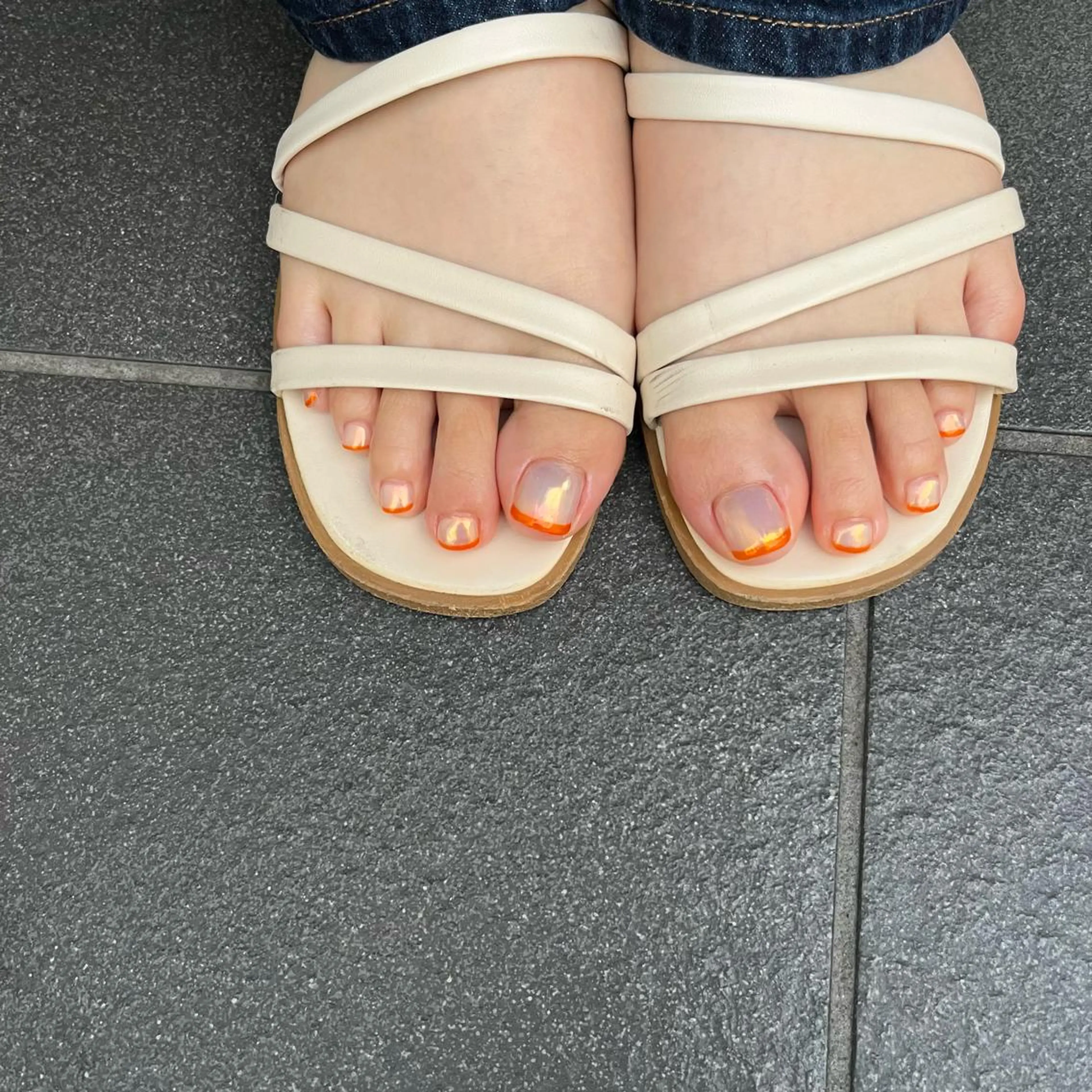 【オフなし】foot🐾artコース(持ち込みも店内サンプルもOK!)🤝パラジェル使用の写真