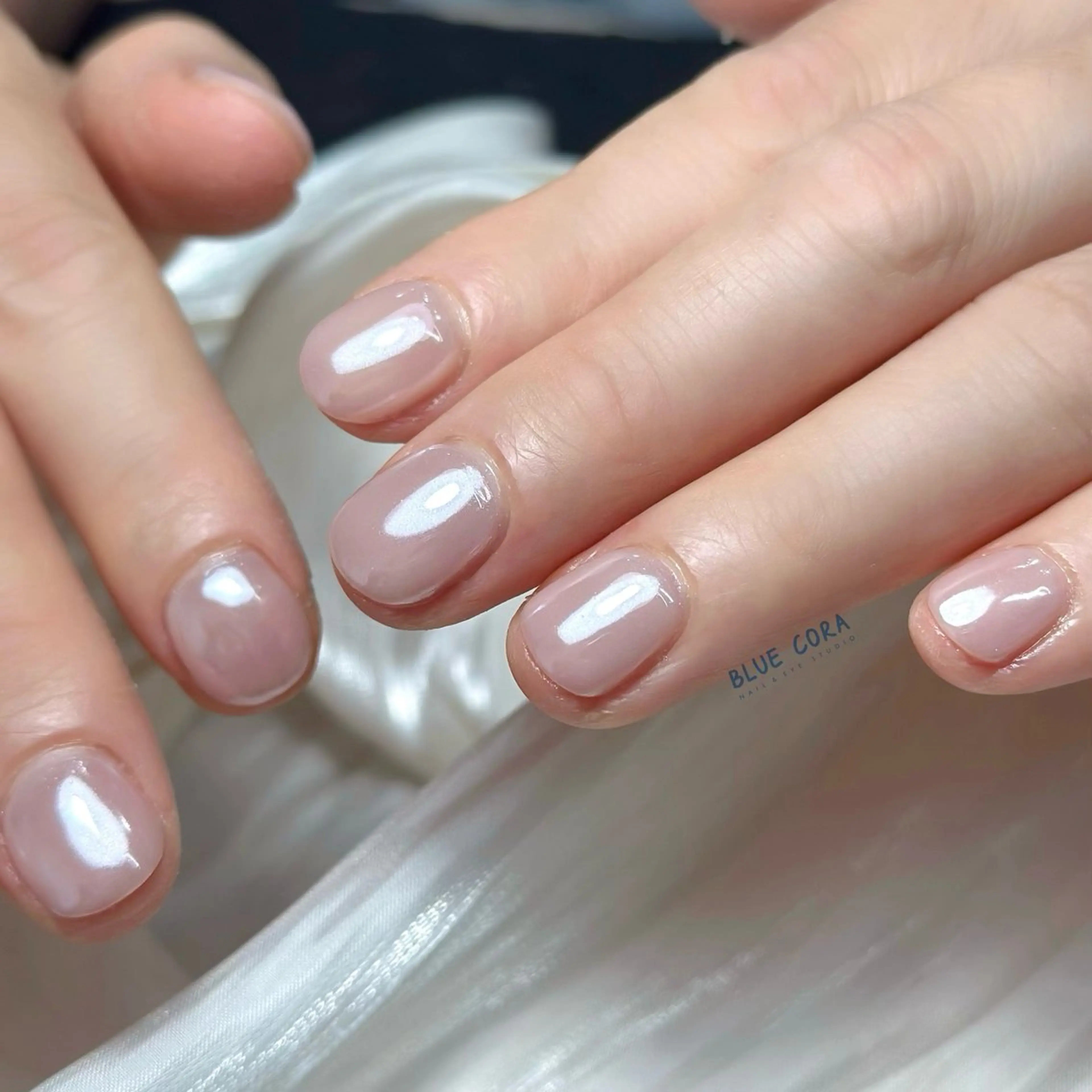 ネイル クリアネイル ハンドネイル ハンドケア BLUE CORA所属・BLUE CORAのネイルデザイン