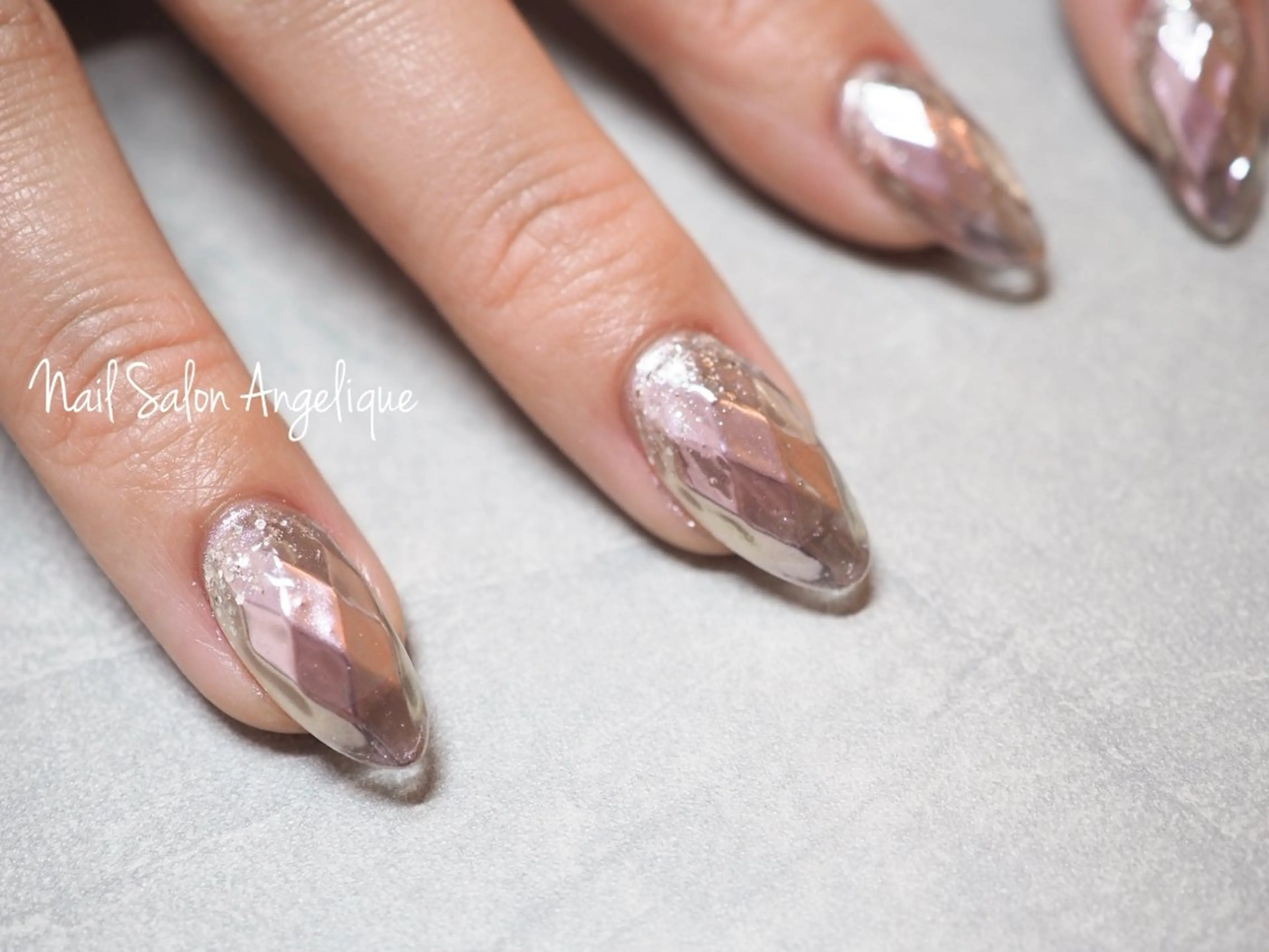 ネイル 長さ出し Nailist Rumiのネイルデザイン