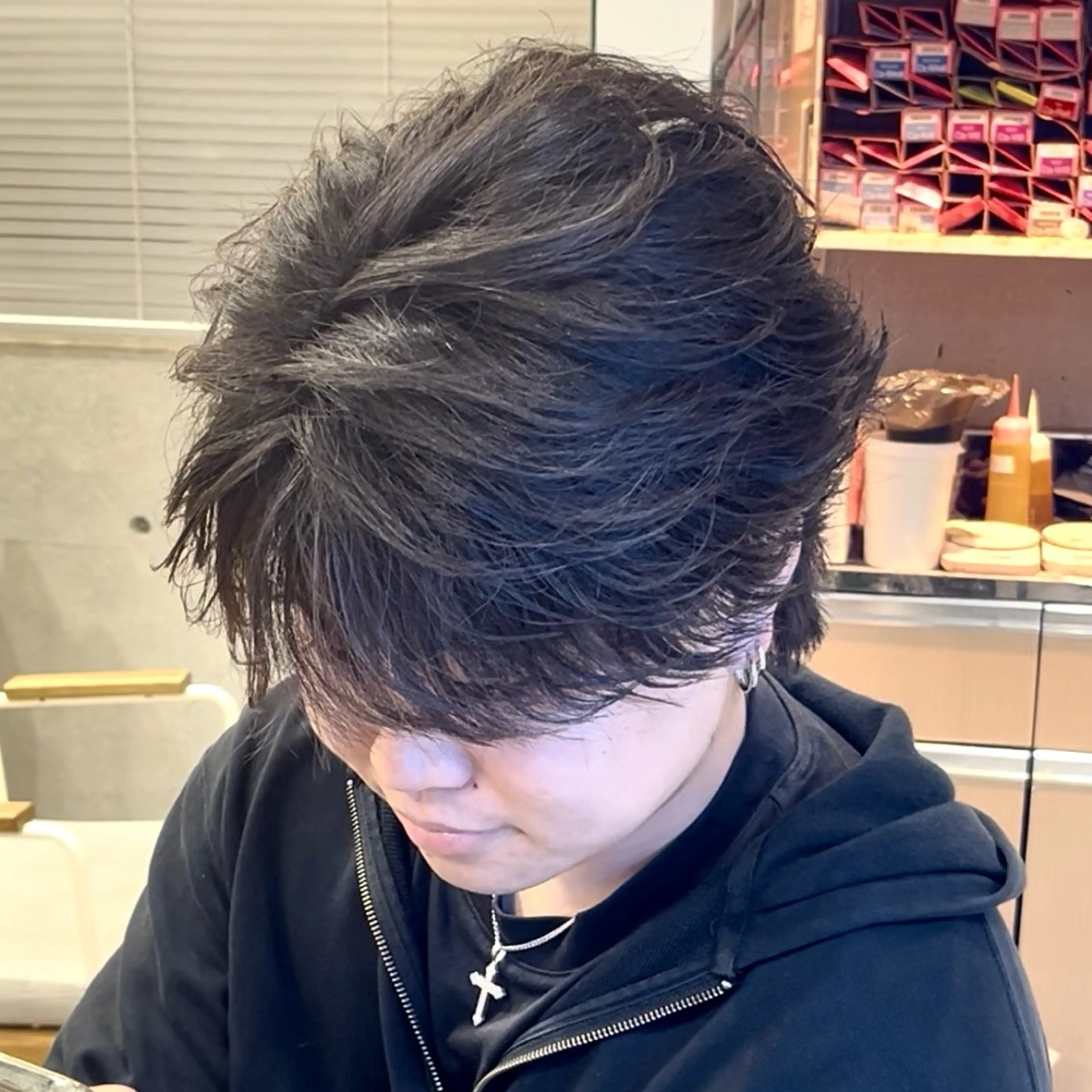 パーマ メンズ カット パーマ ヘアセット メンズ特化美容師 /泉壱恵のヘアスタイル