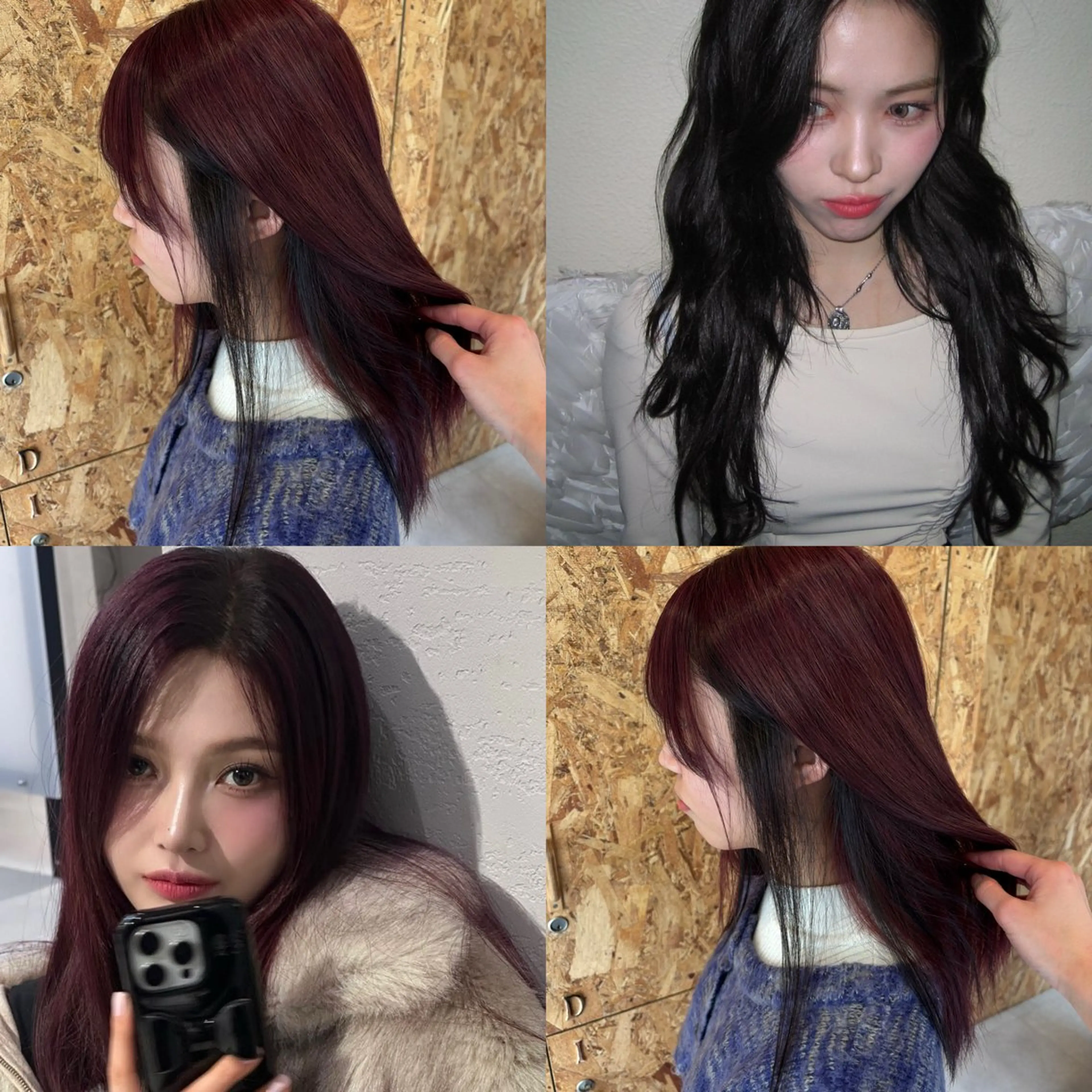 インナーカラー🎀‎🤍（耳上から襟足まで、ハチ下など)の写真