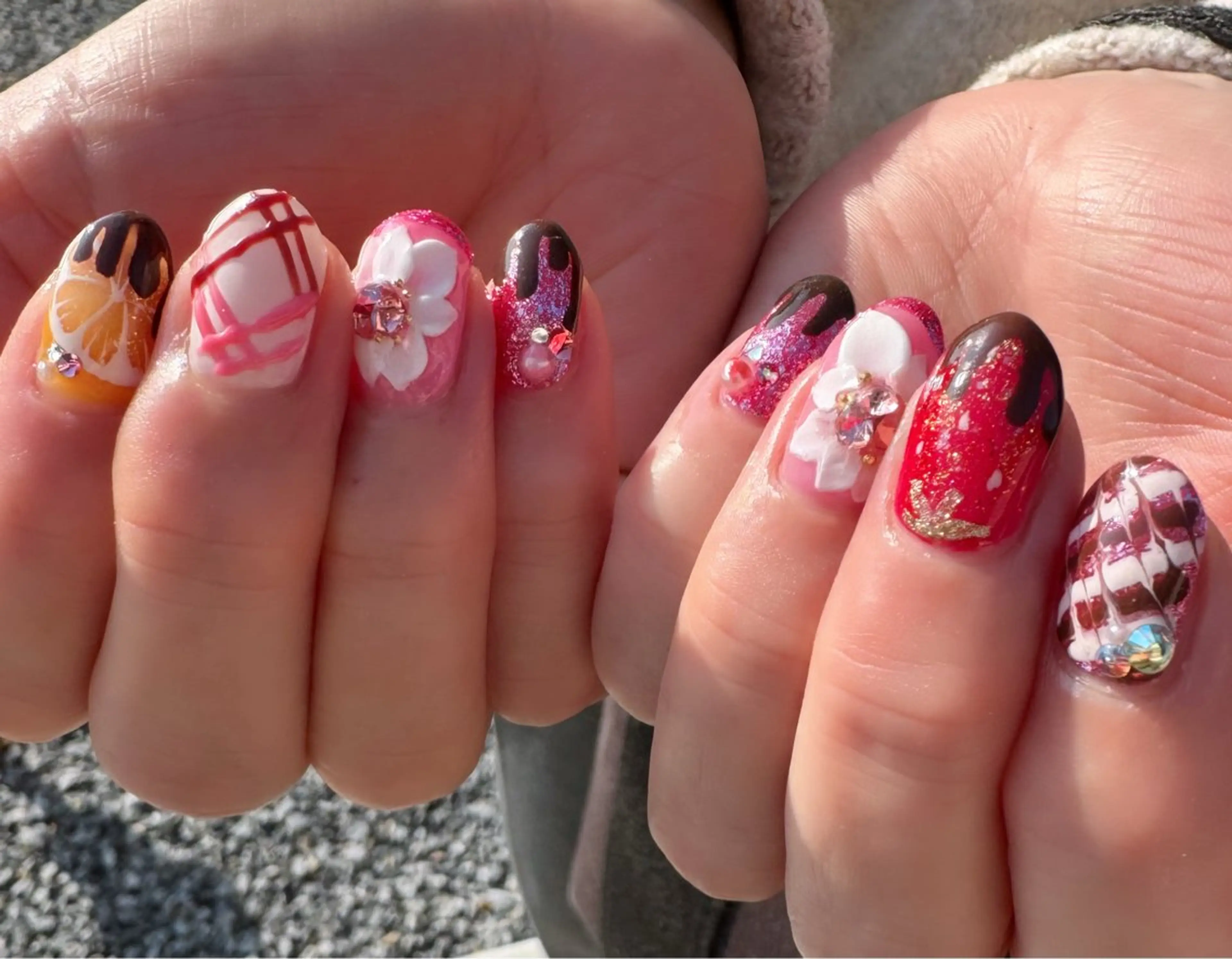 ネイル 高島 夏海のネイルデザイン