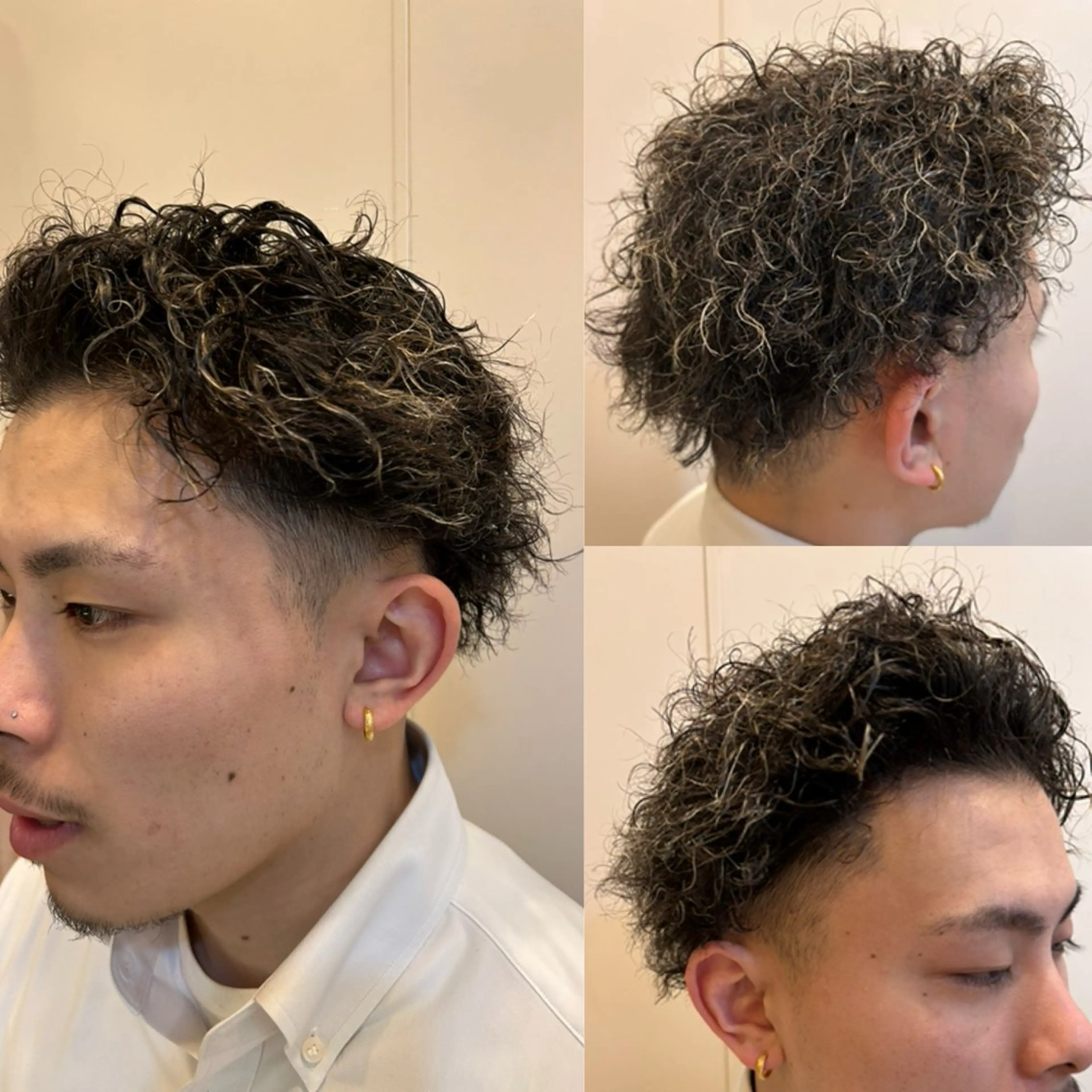 ミディアム Uptown street's barber shop所属・Syunta Sato/佐藤駿太のヘアスタイル