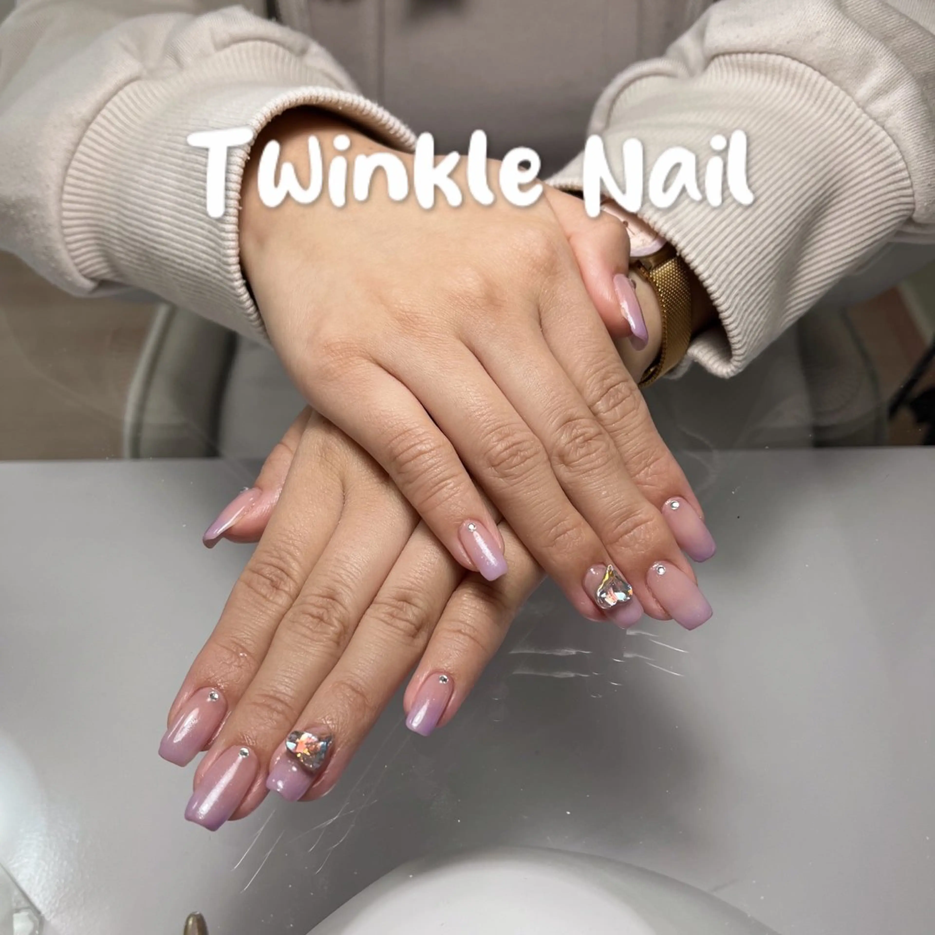 ネイル ワンカラーネイル Twinkle Nail Kuboのネイルデザイン
