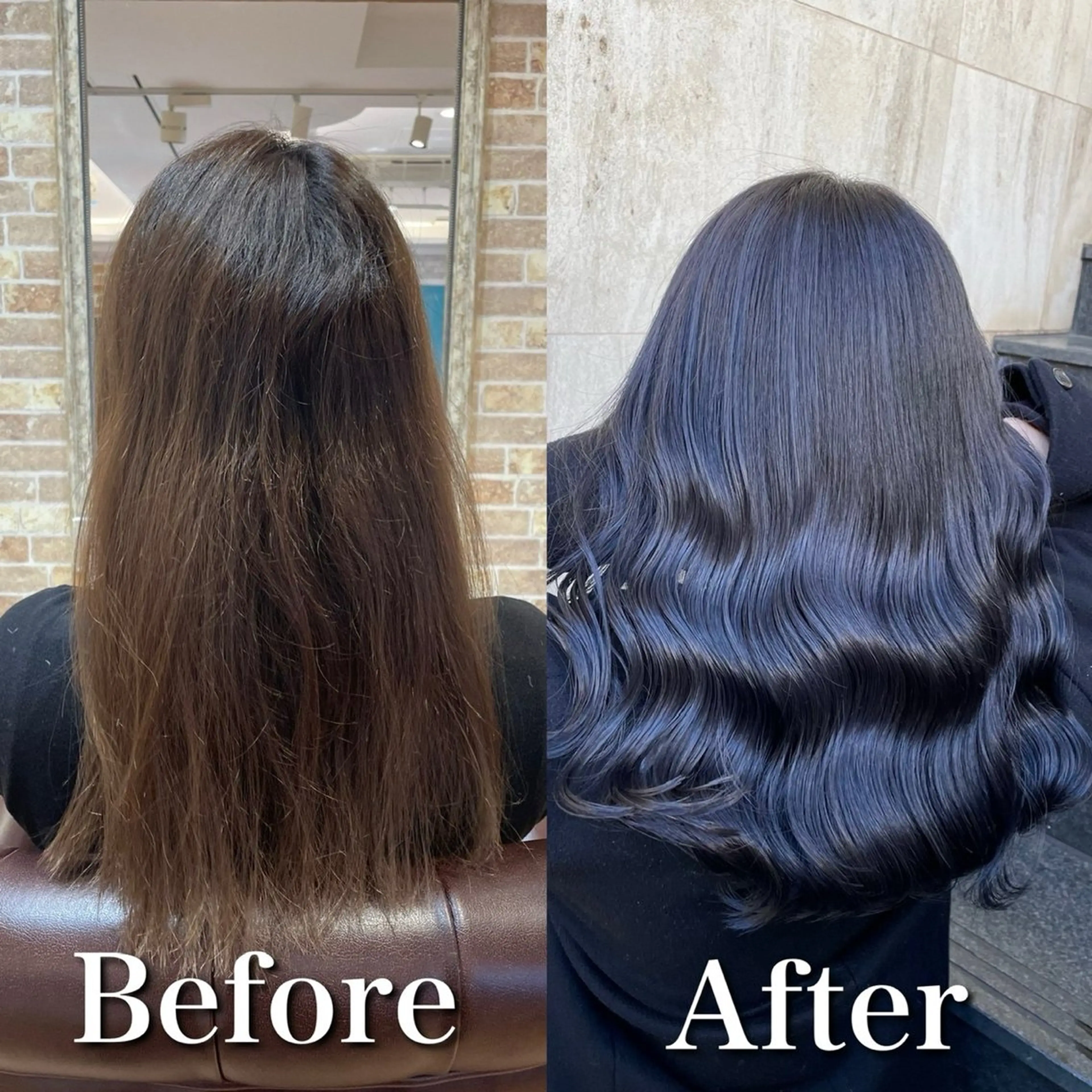 【👑人気No.2👑 】似合わせカット✂️＋艶髪カラー＋《うる艶7stepトリートメント🌱𓂃 𓈒𓏸》の写真