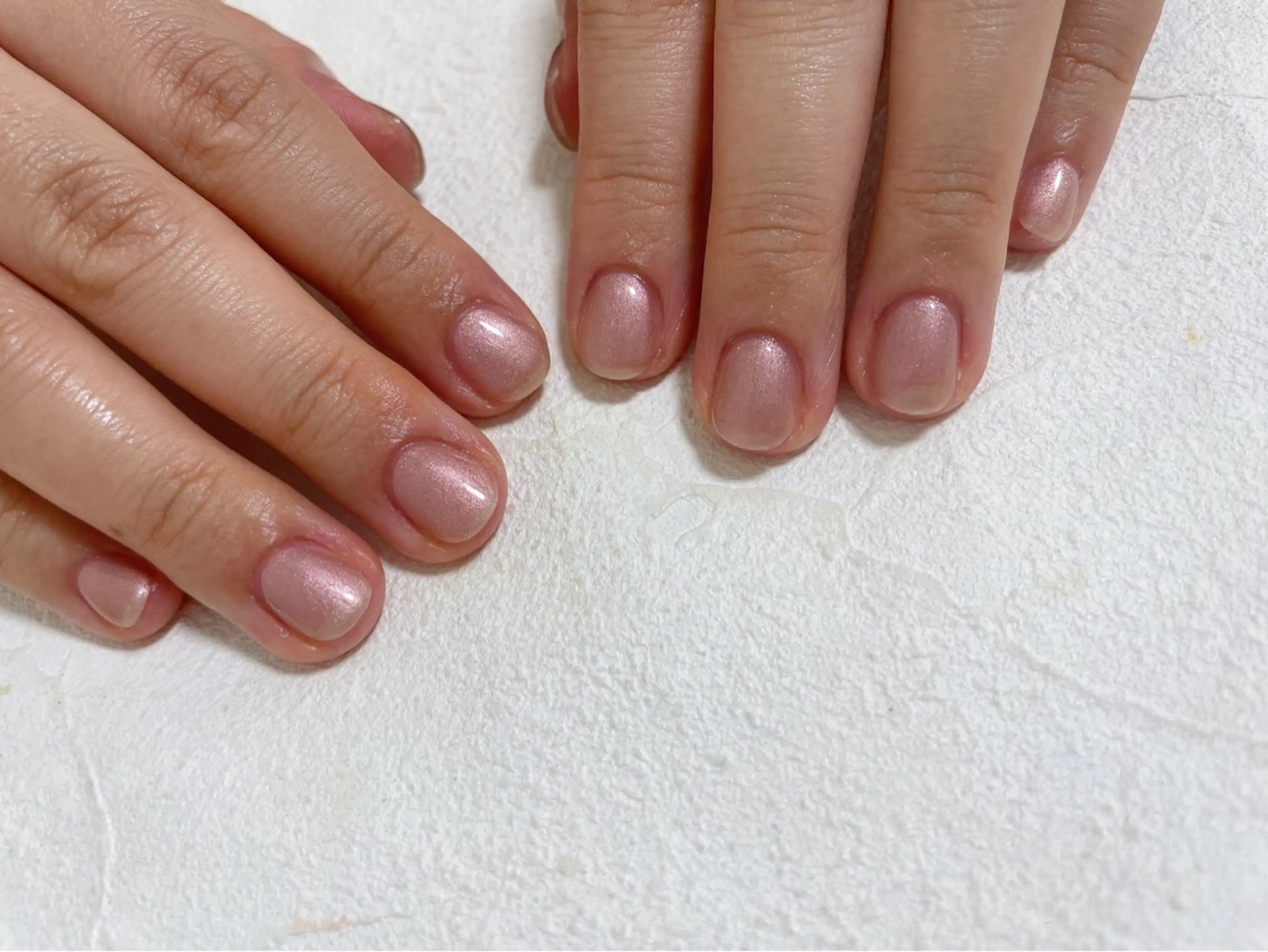 ネイル オーロラネイル フットネイル フレンチネイル ジェルネイル ラメ(グリッター) ハンドネイル Mogu nail 二子玉川のネイルデザイン