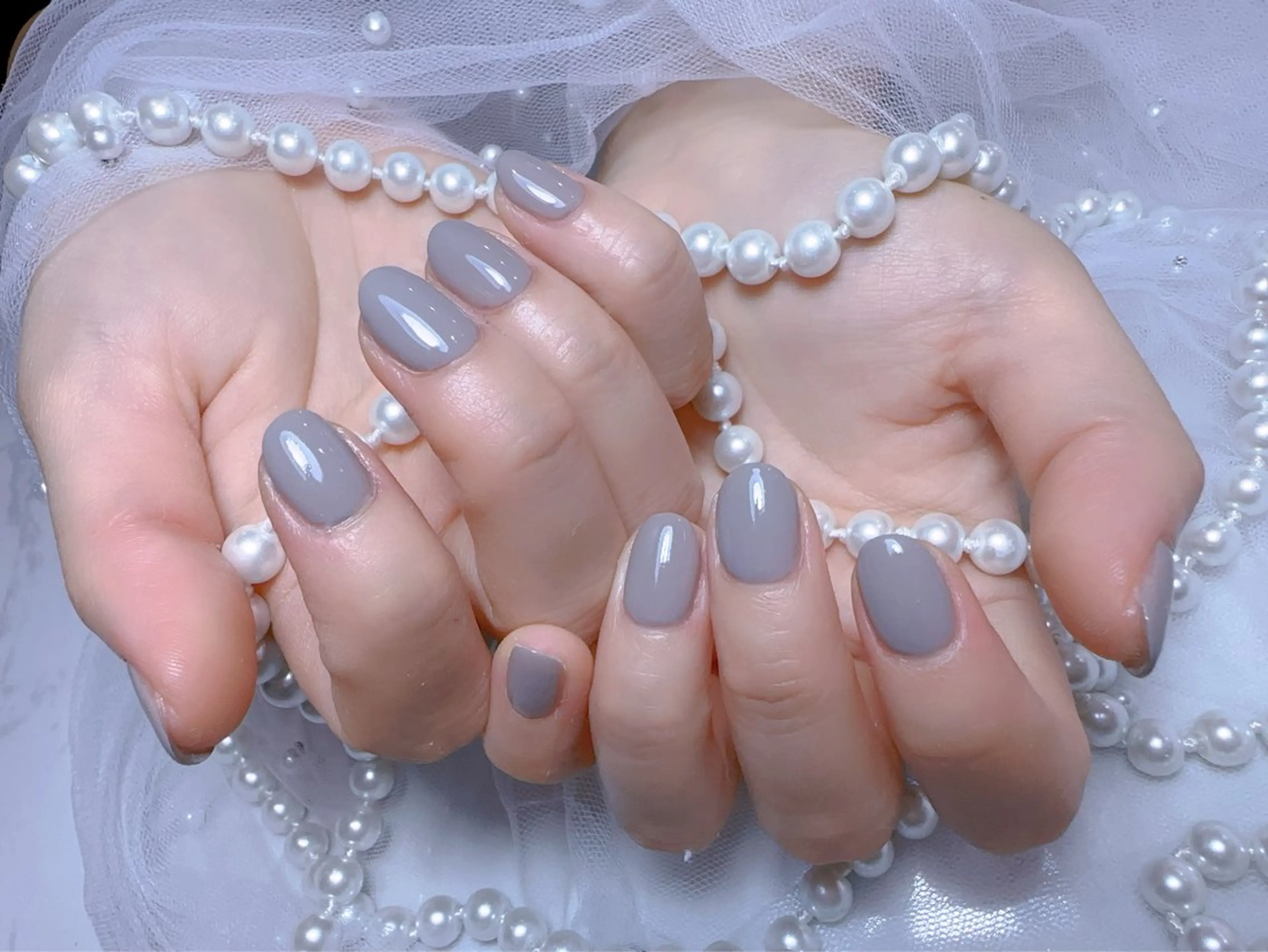 ネイル ワンカラーネイル You&Me Miyuのネイルデザイン