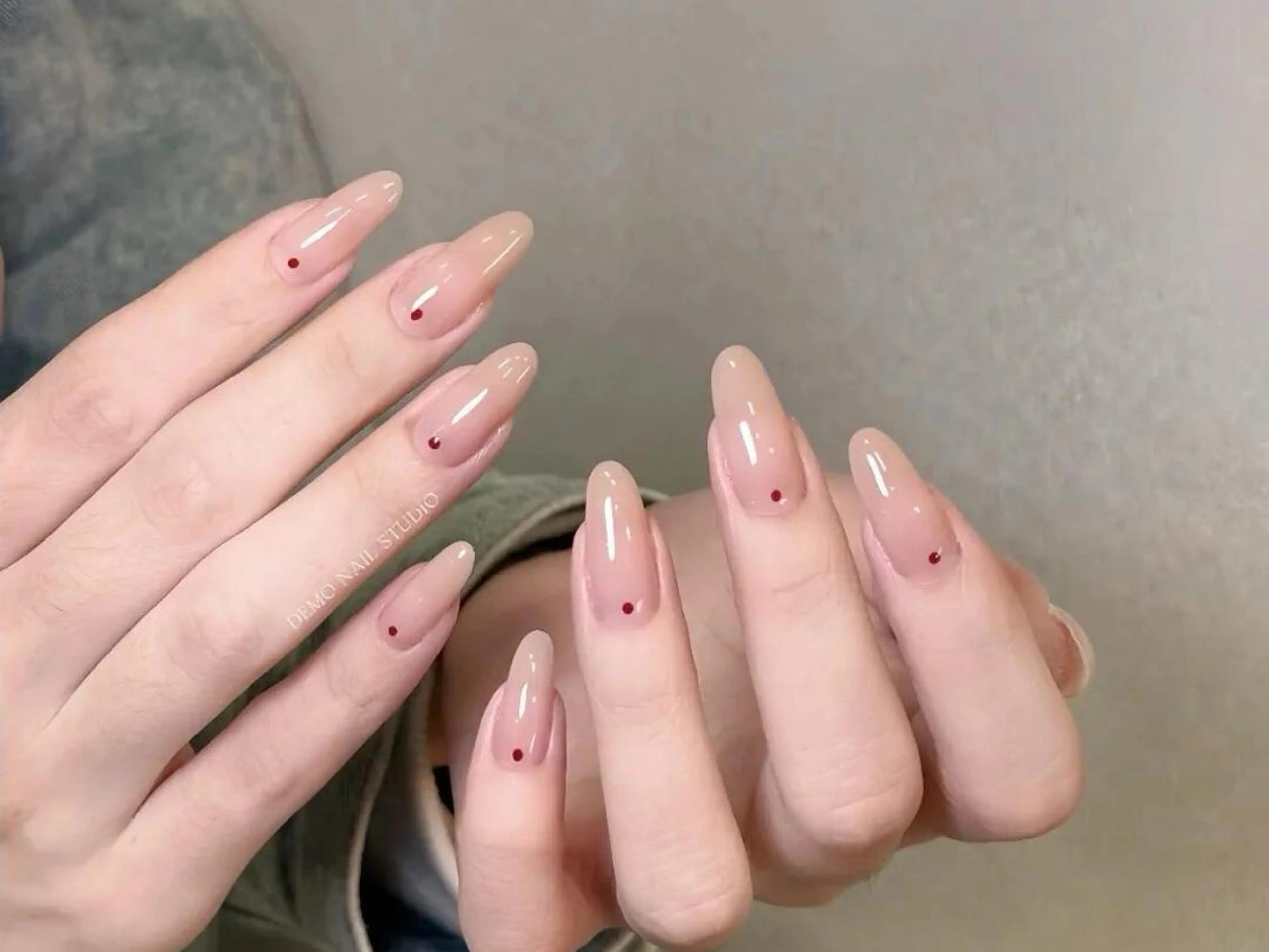 ネイル アートネイル オーロラネイル クリアネイル 長さ出し フレンチネイル best nailのネイルデザイン