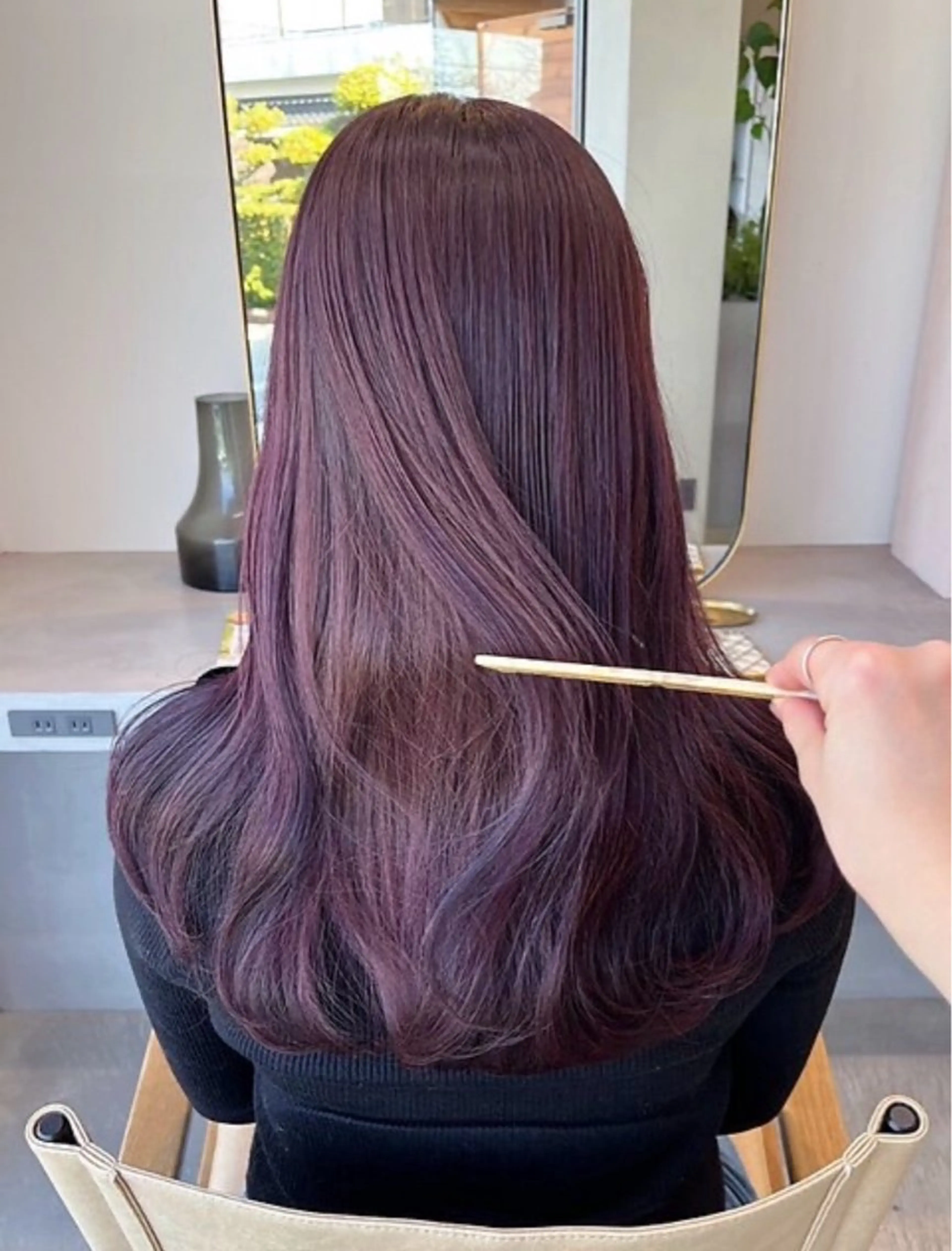 ロング カラー runa｜color 🩰straightのヘアスタイル