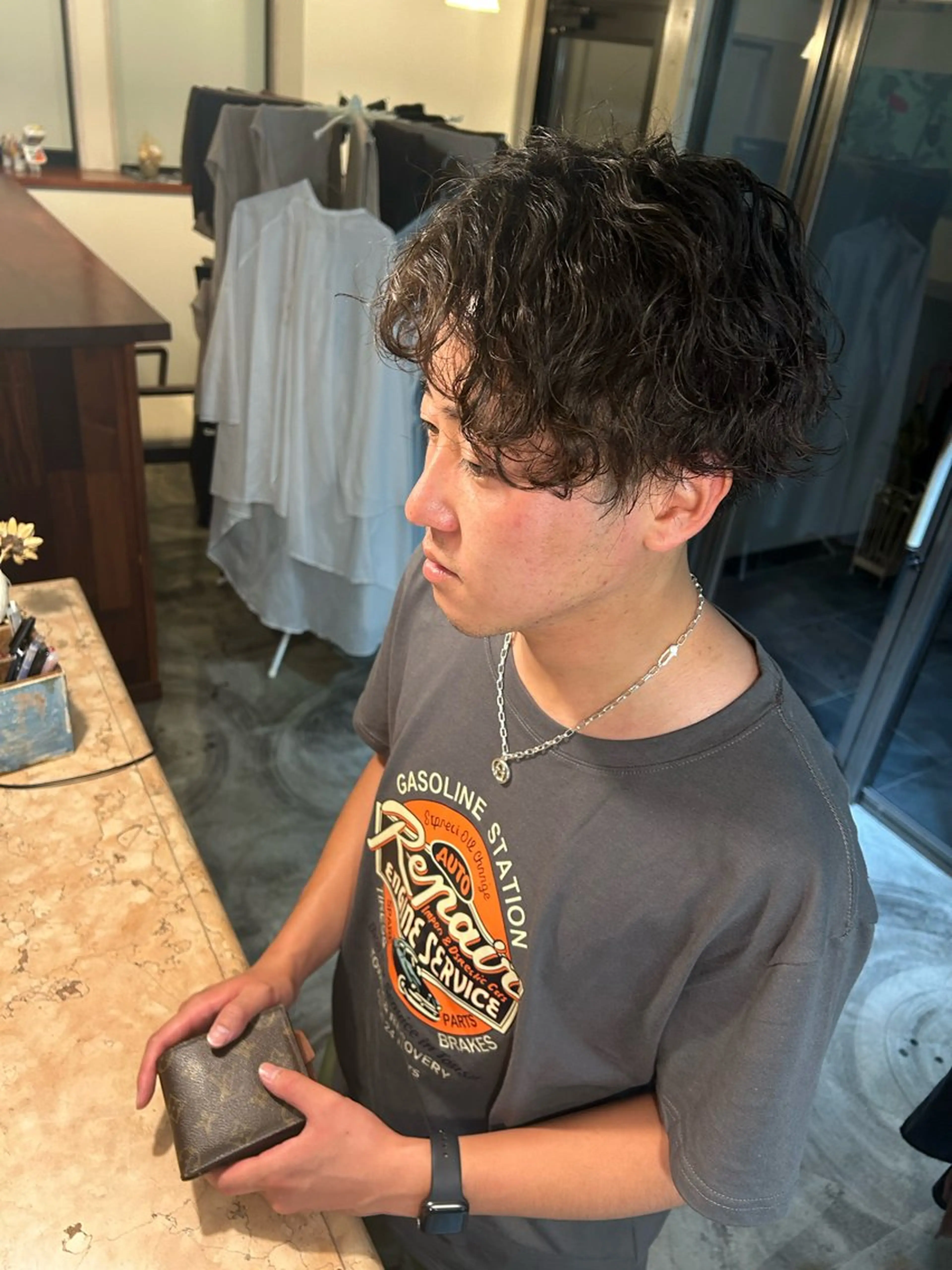 メンズ限定の写真