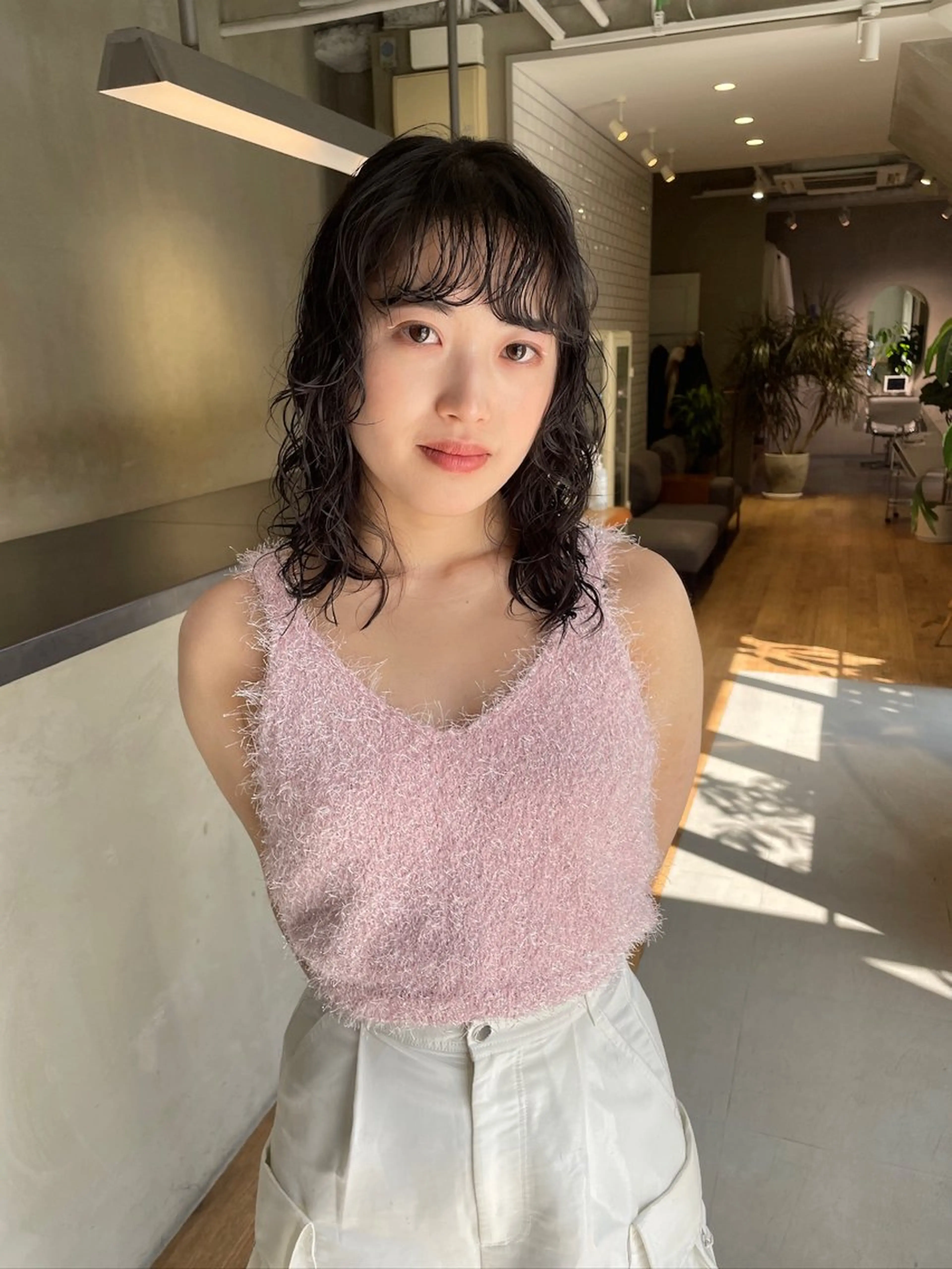 ミディアム パーマ yuga/ パーマのヘアスタイル