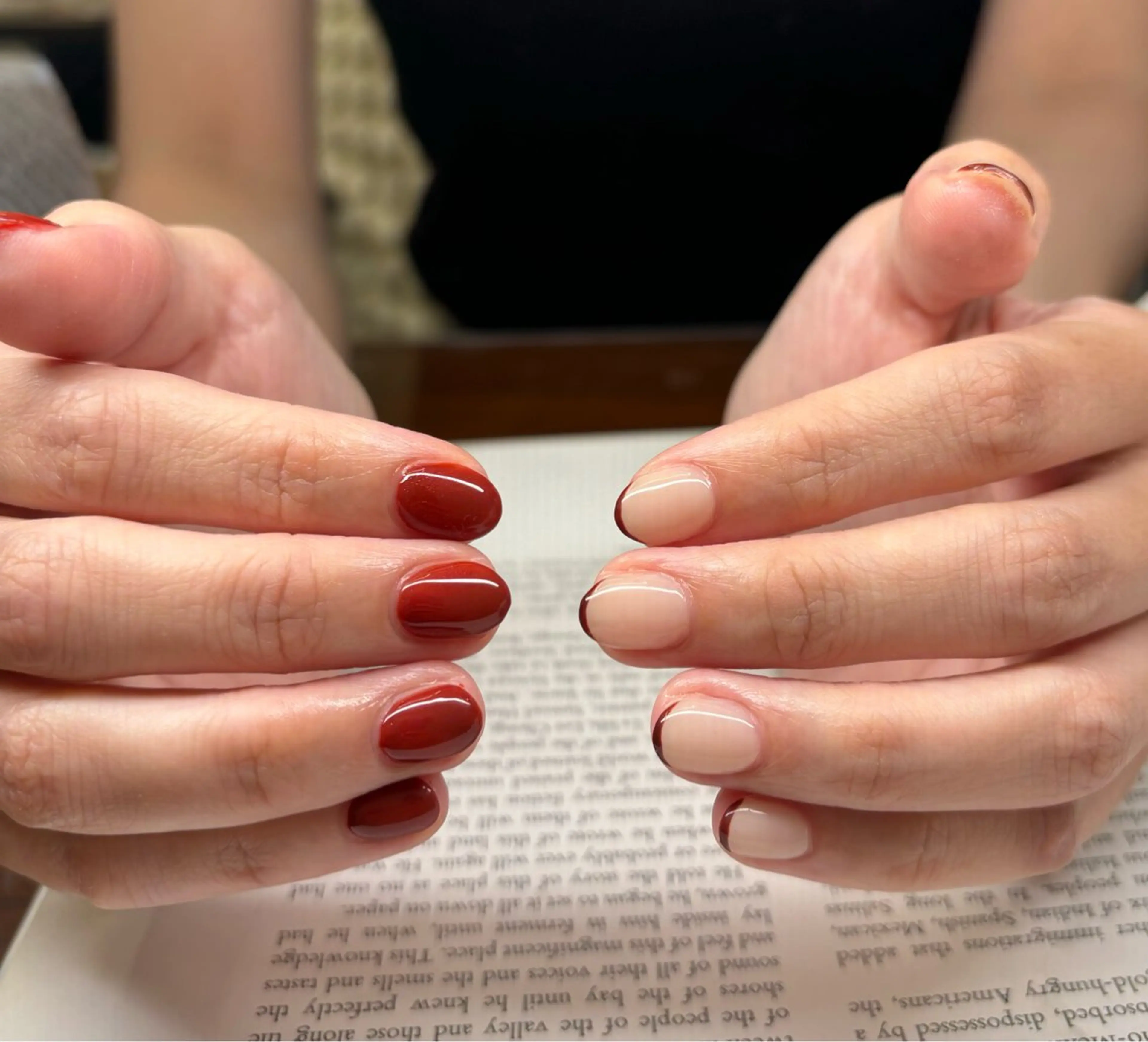 ネイル フレンチネイル ワンカラーネイル era Sahoのネイルデザイン