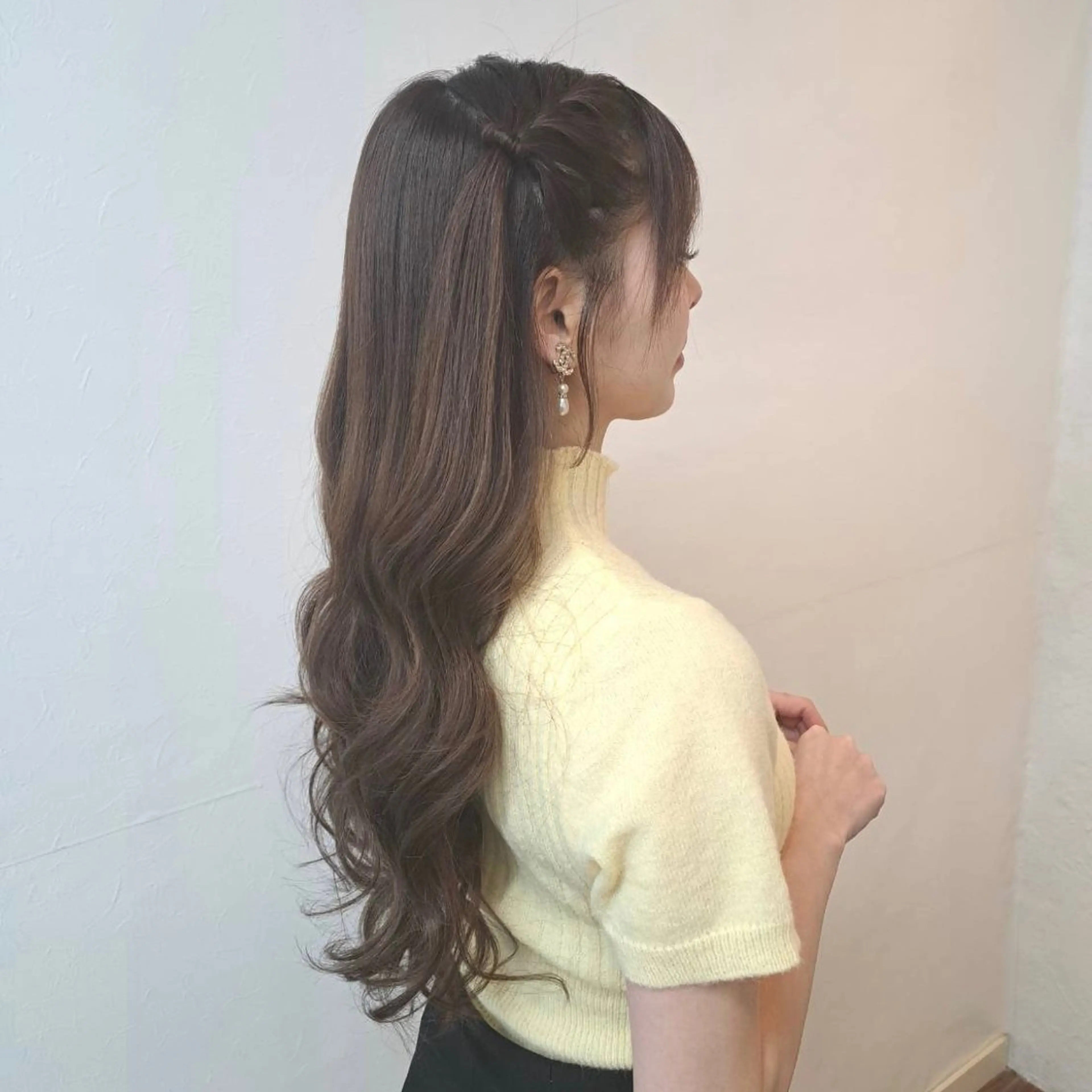 ヘアアレンジ ヘアセット GLOSS 心斎橋 山上のヘアスタイル