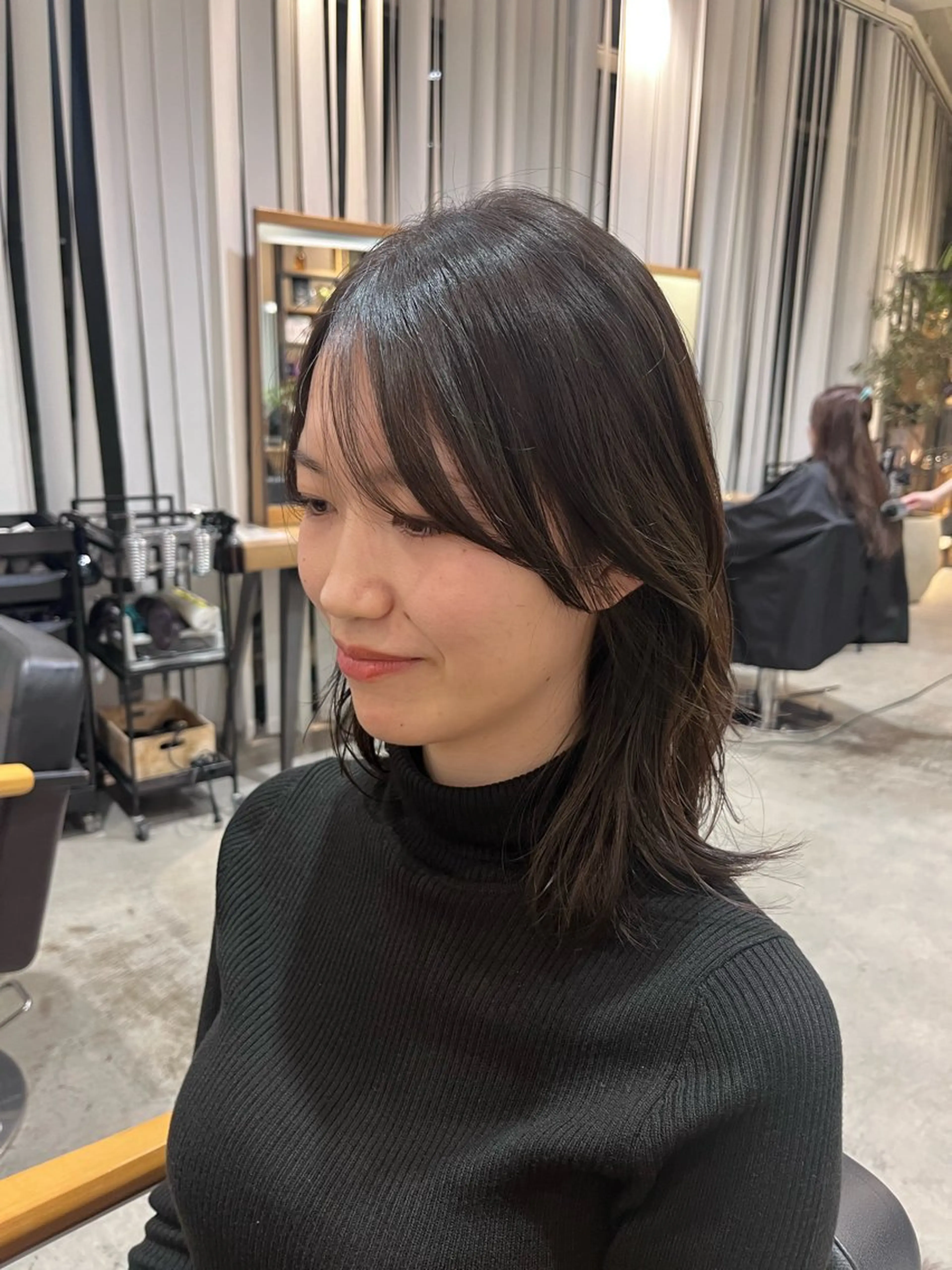 ミディアム SHEA/ショート 似合わせ/大野和恵のヘアスタイル