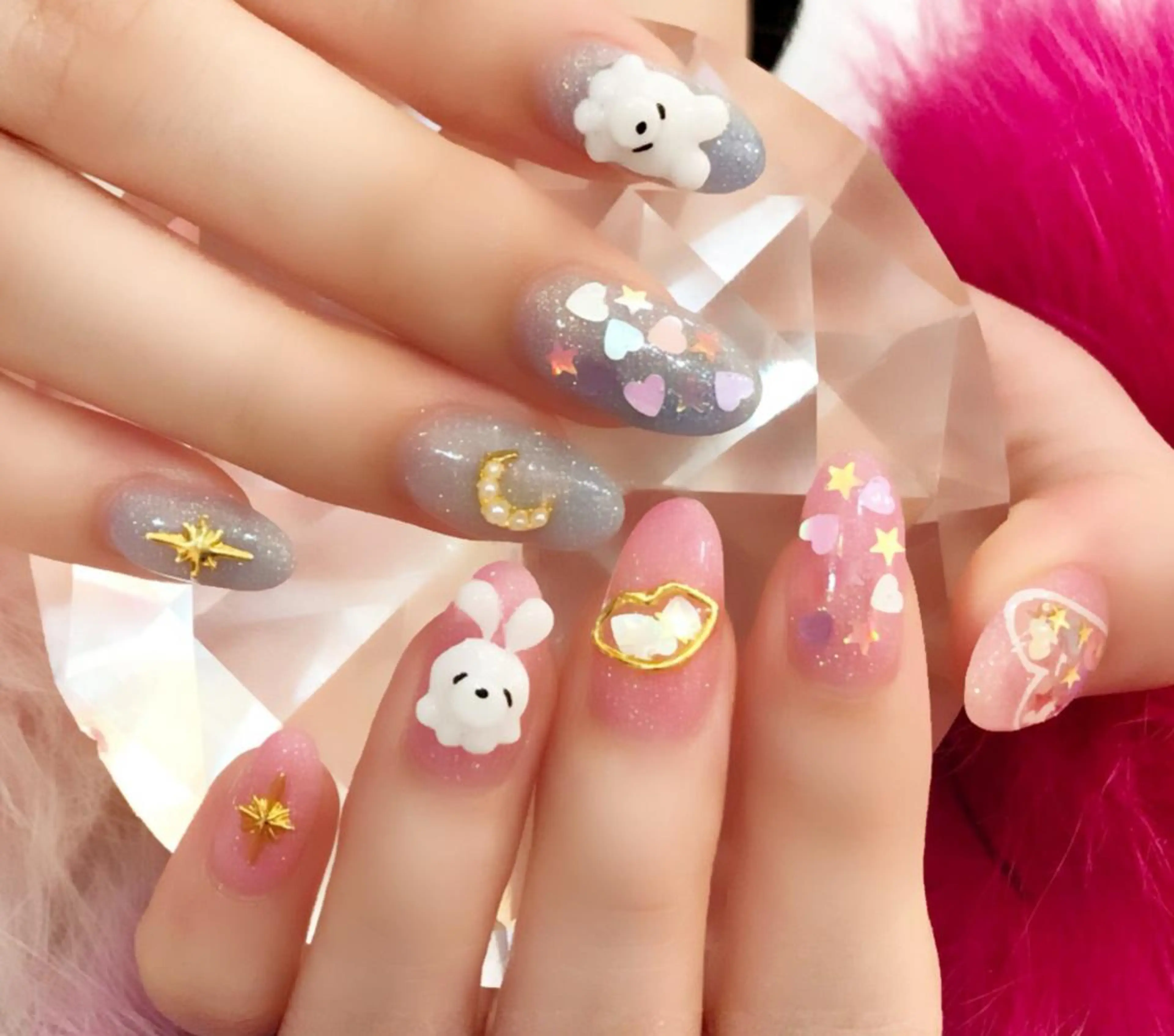 カラー メンズ キッズ ネイル アートネイル スカルプネイル 春ネイル スクエアネイル 夏ネイル NAILSGOGO shibuyaのネイルデザイン