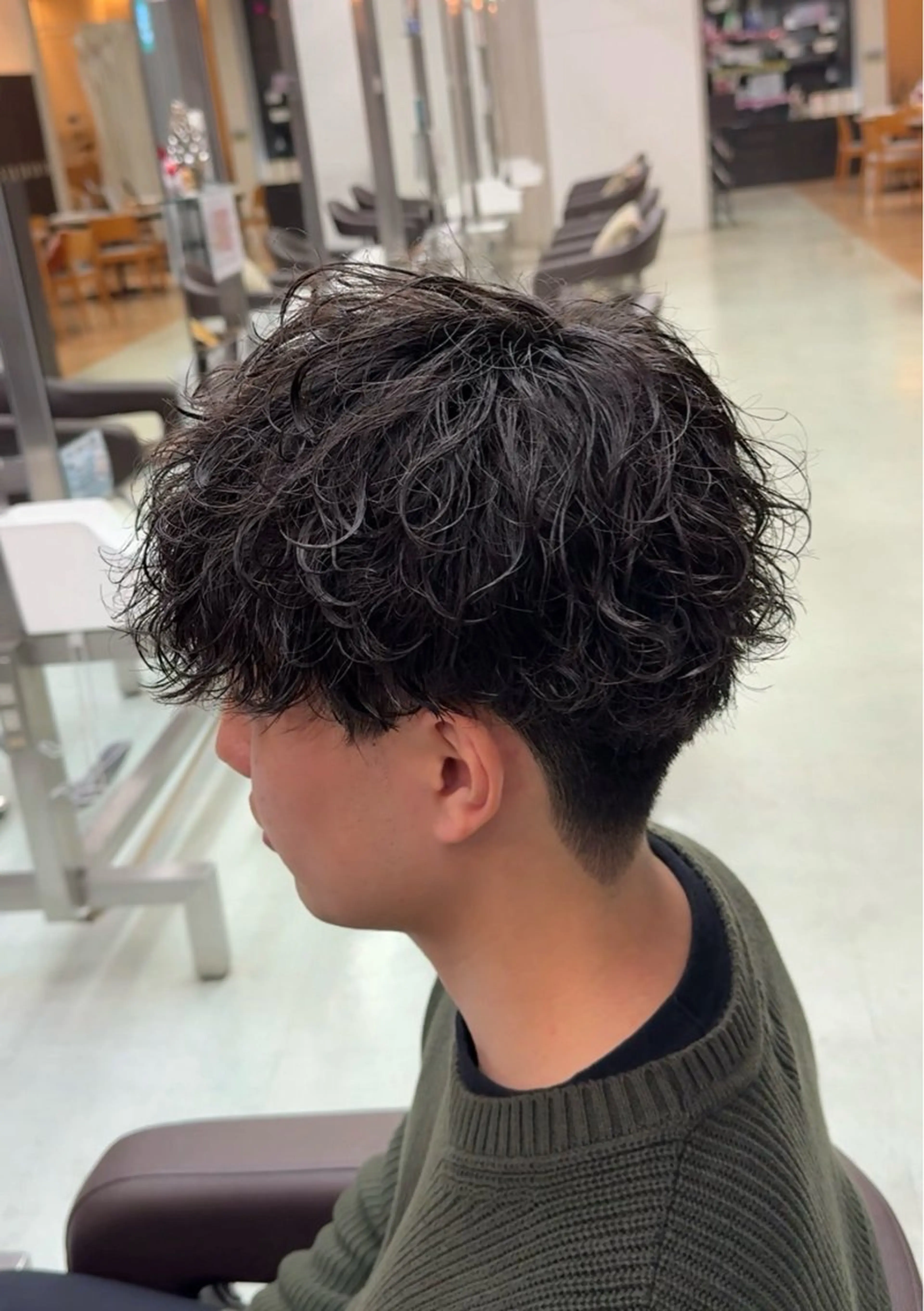 ショート パーマ カット パーマ 小芝涼介/レイヤー /メンズパーマ✂️のヘアスタイル