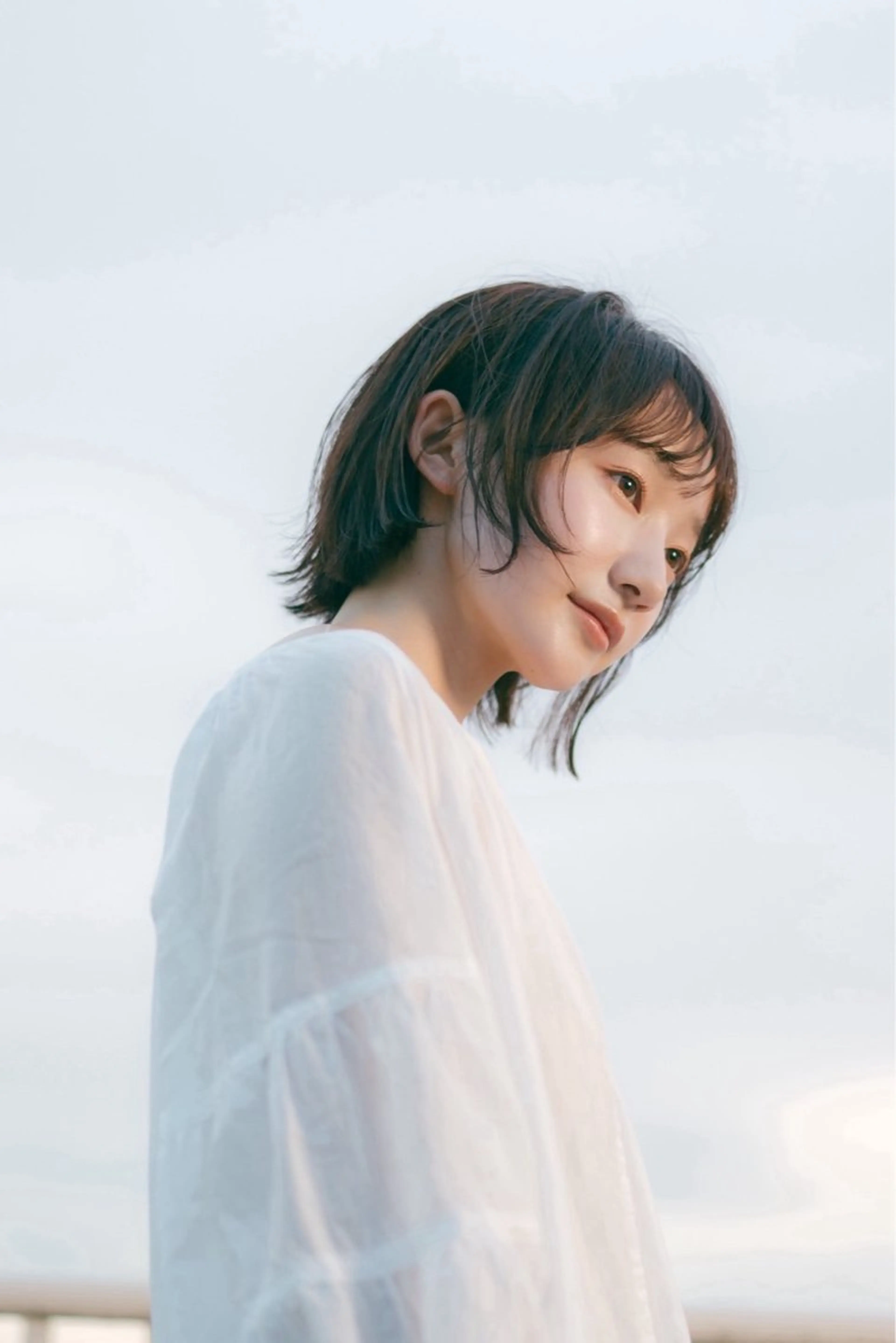 ショート カラー パーマ 🫧小顔×似合わせ× 透明感カラー🫧のヘアスタイル