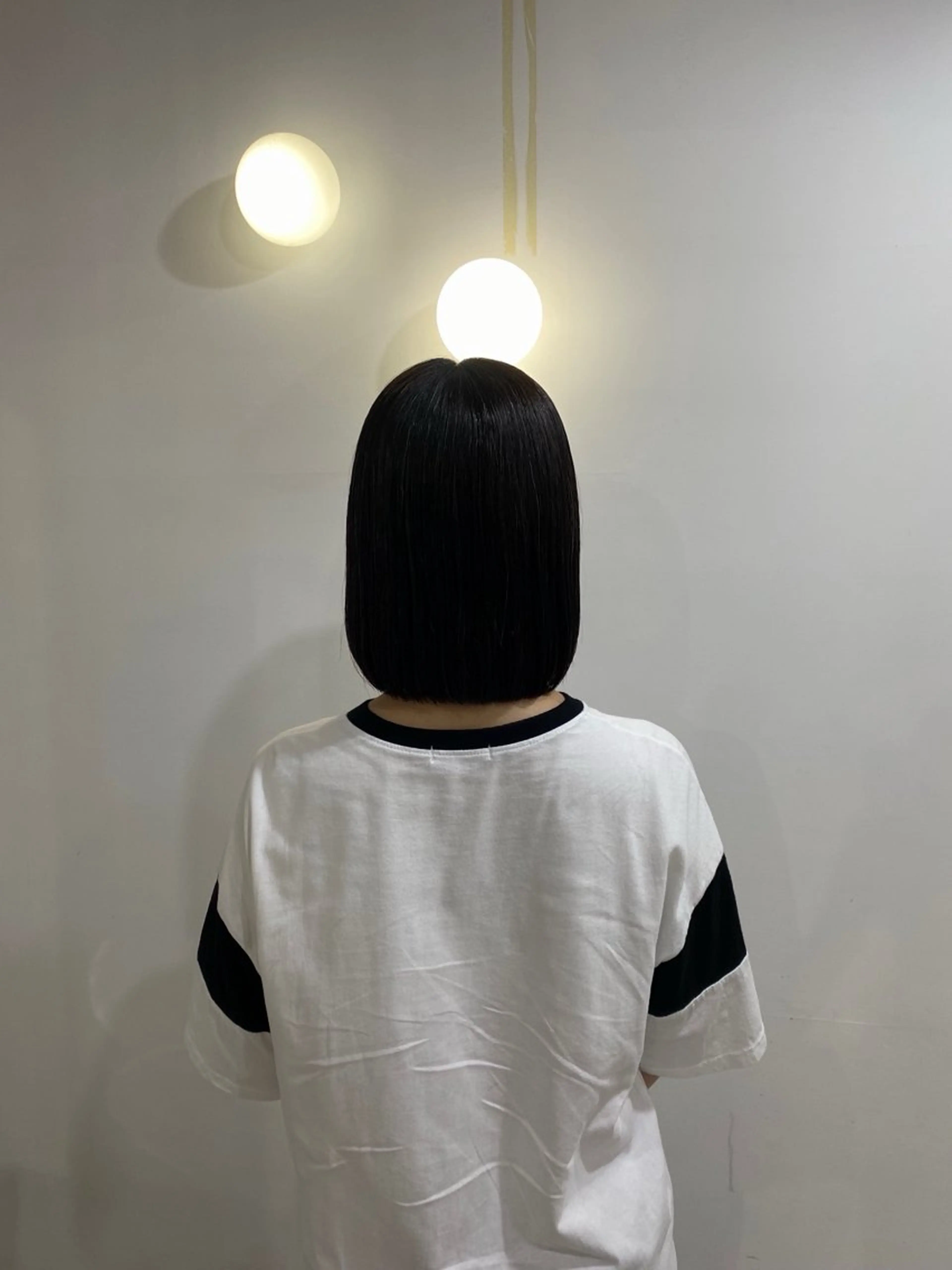 ミディアム ボブ ハナダ メイのヘアスタイル