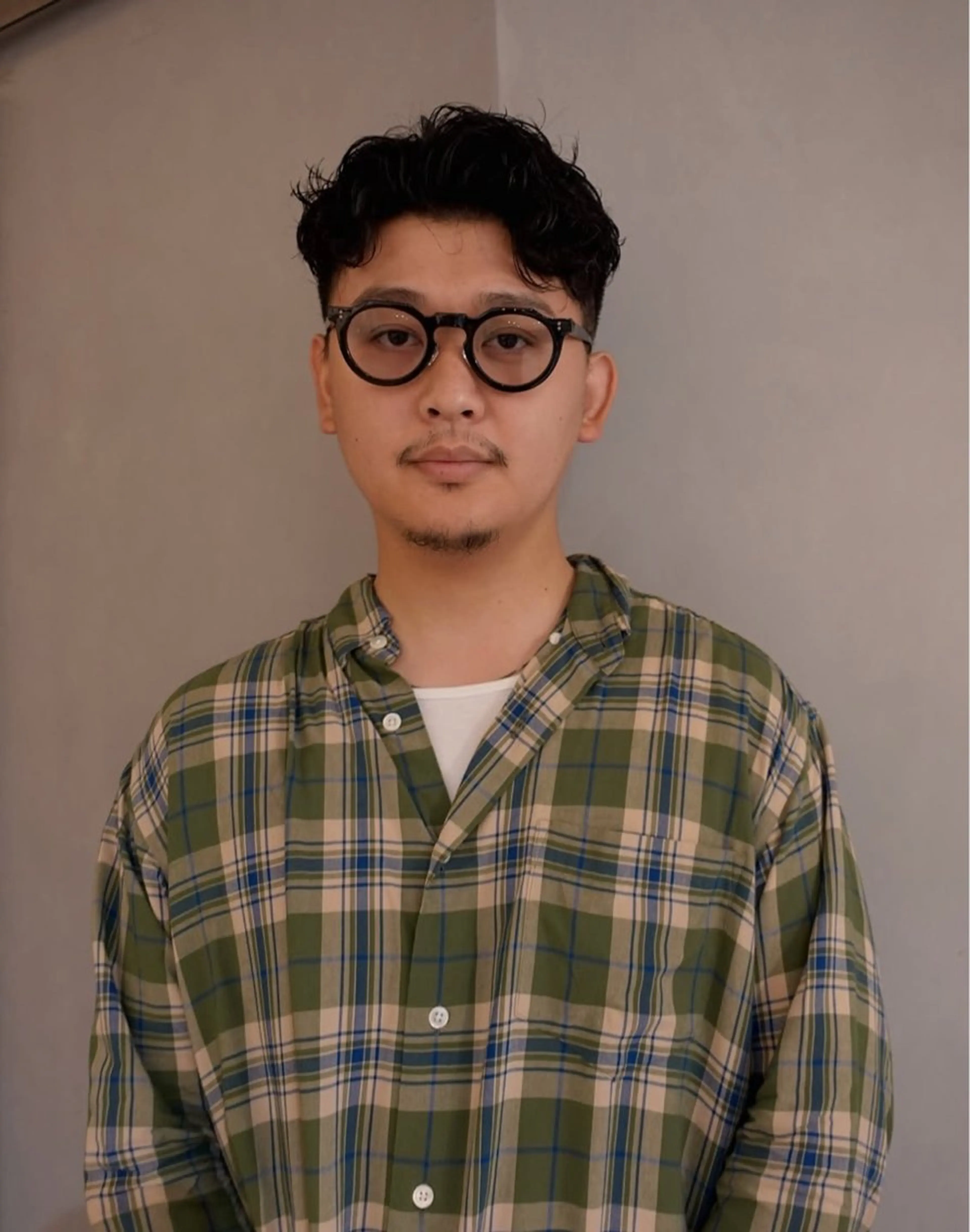 パーマ メンズ 心櫻/メンズパーマ/ ニュアンス/フェザーのヘアスタイル