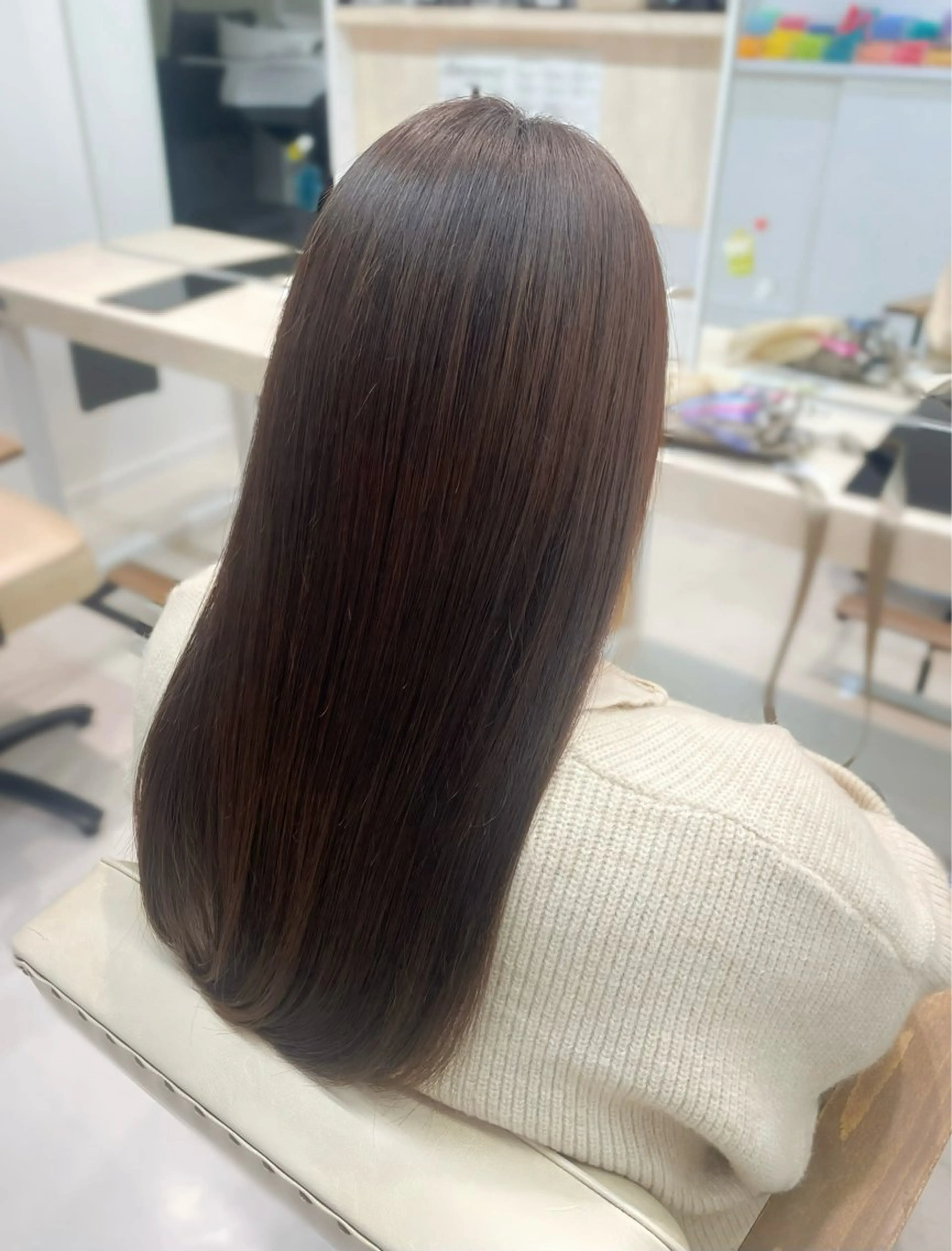 ロング トリートメント かずや🍀/髪質改善 /艶髪カラー/眉毛のヘアスタイル