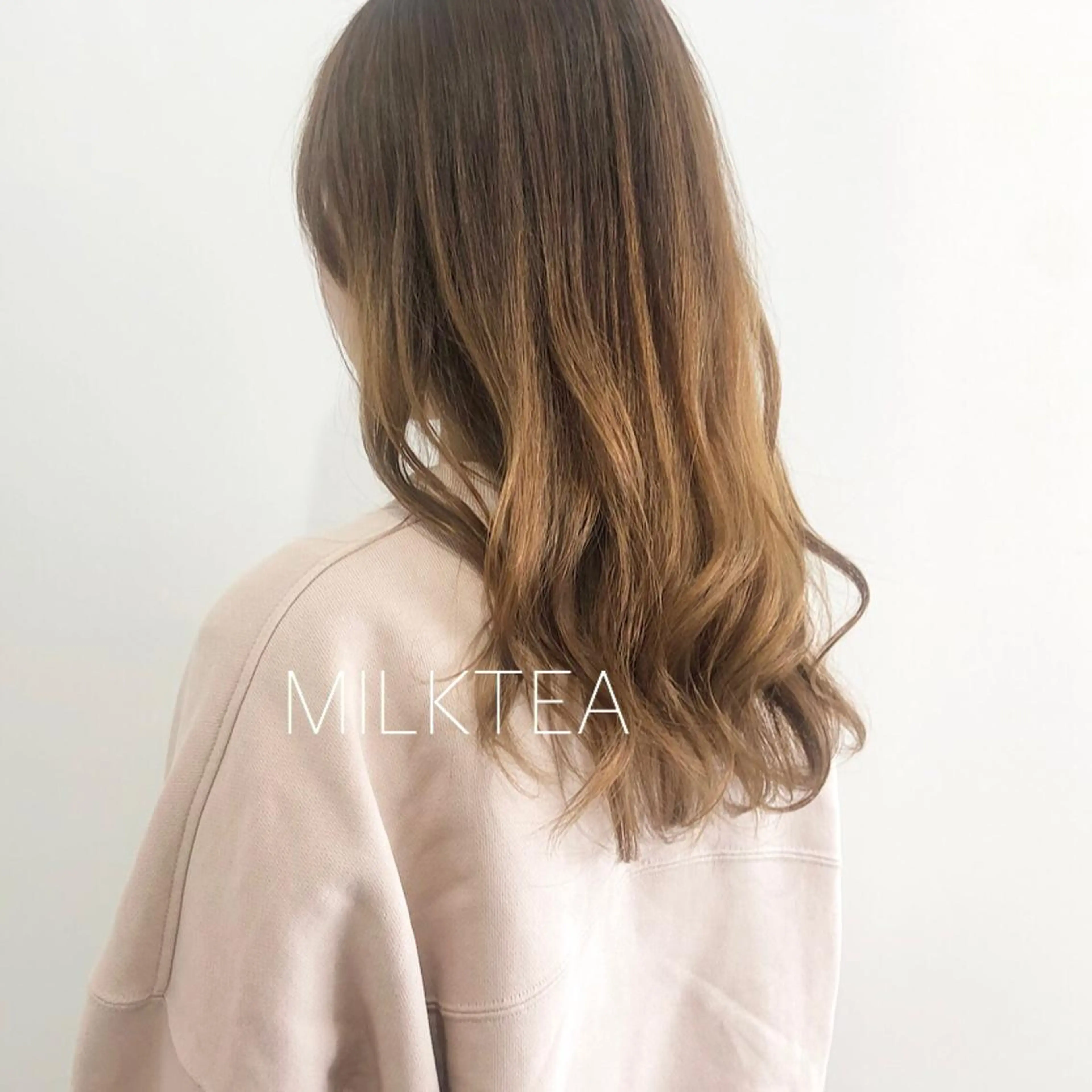 ミディアム カラー お洒落パーマ/ 艶カラー/michiのヘアスタイル