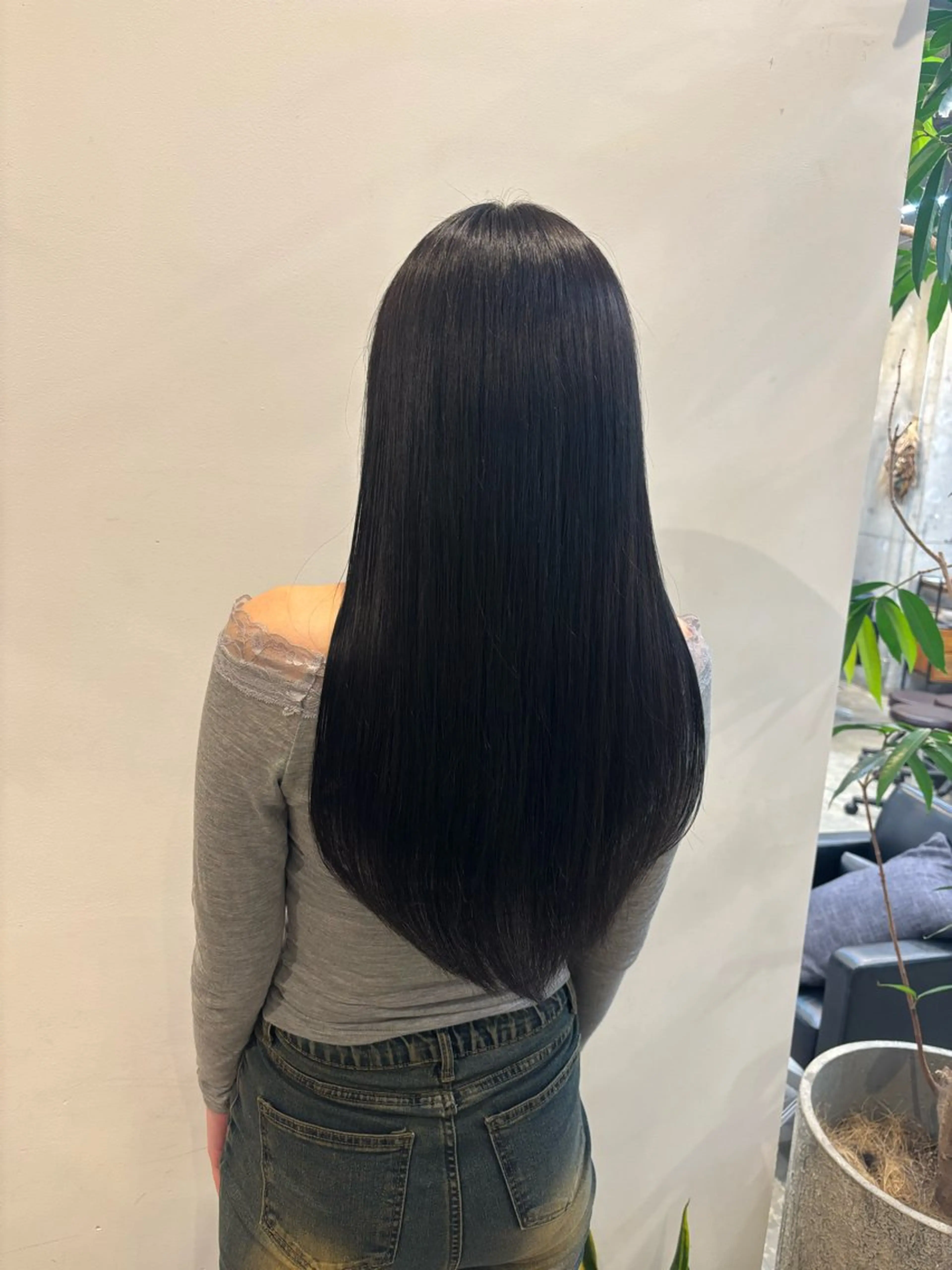 【ミニモ限定】🌼💗透明感のあるワンカラー（根元＋全体カラー）💗🌼の写真